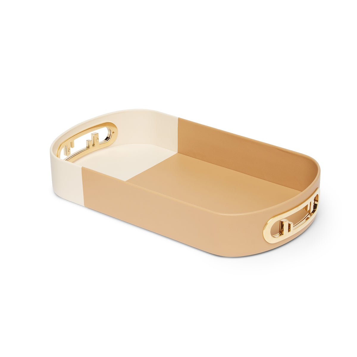 Plateau ovale Fendi O’Lock de Fendi Casa