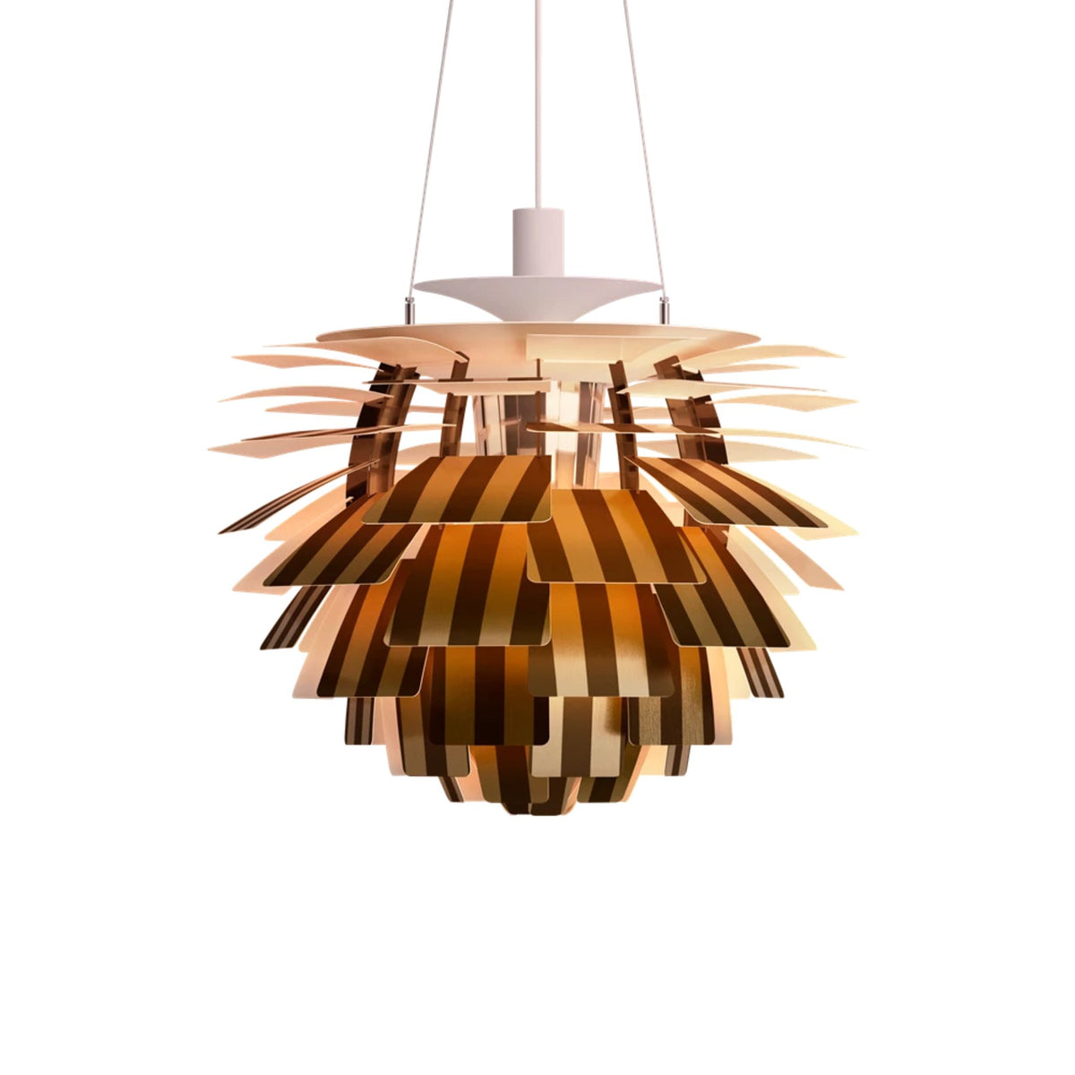 Luminaire suspendu Pequin Stripes PH Artichoke de Fendi Casa