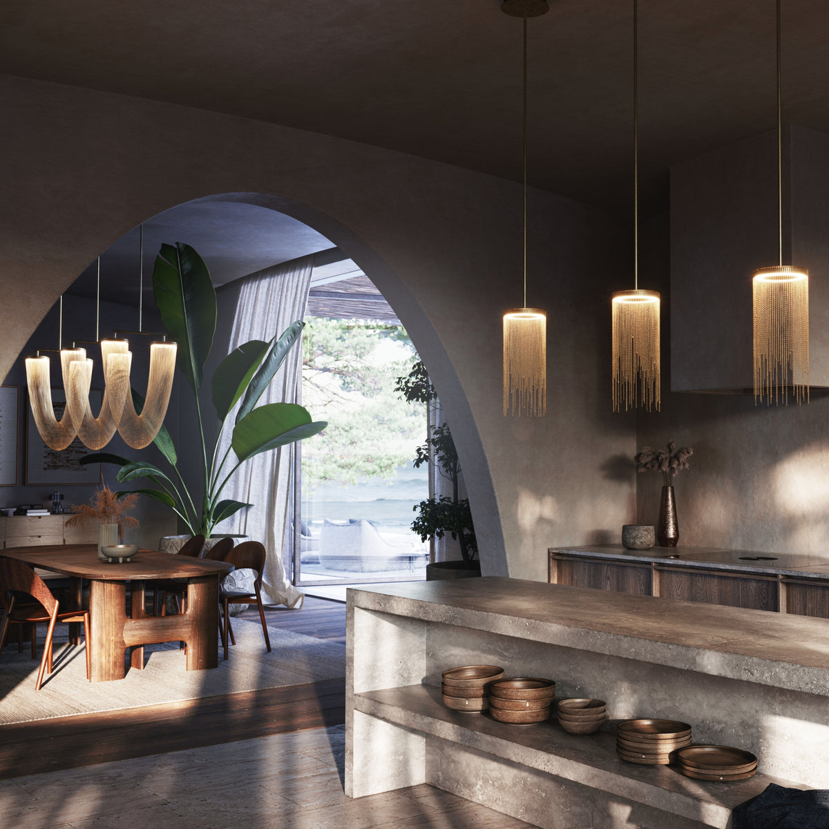 Luminaire suspendu Otéro xs-01 de Larose Guyon