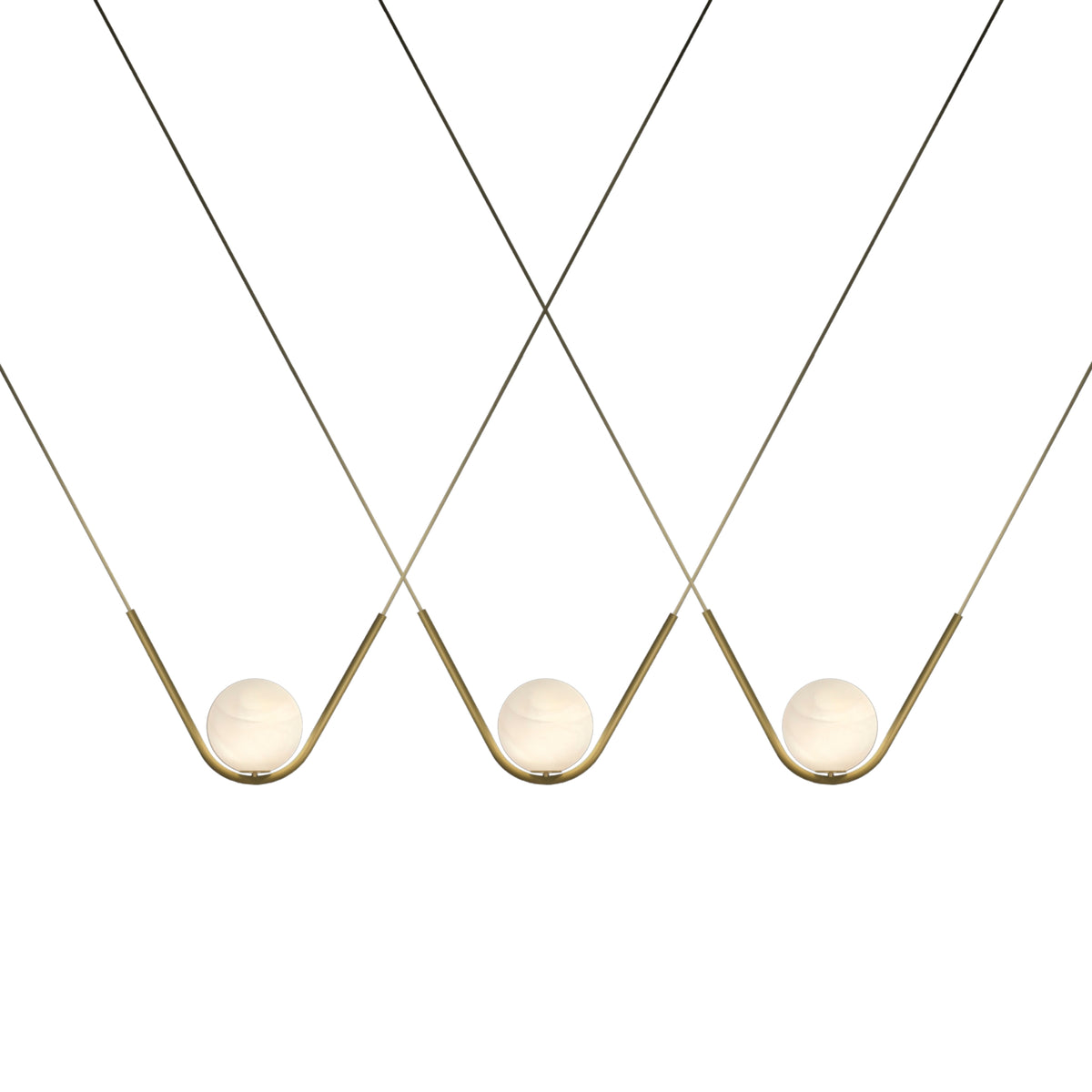 Luminaire suspendu Perle 1 - Trio de Larose Guyon