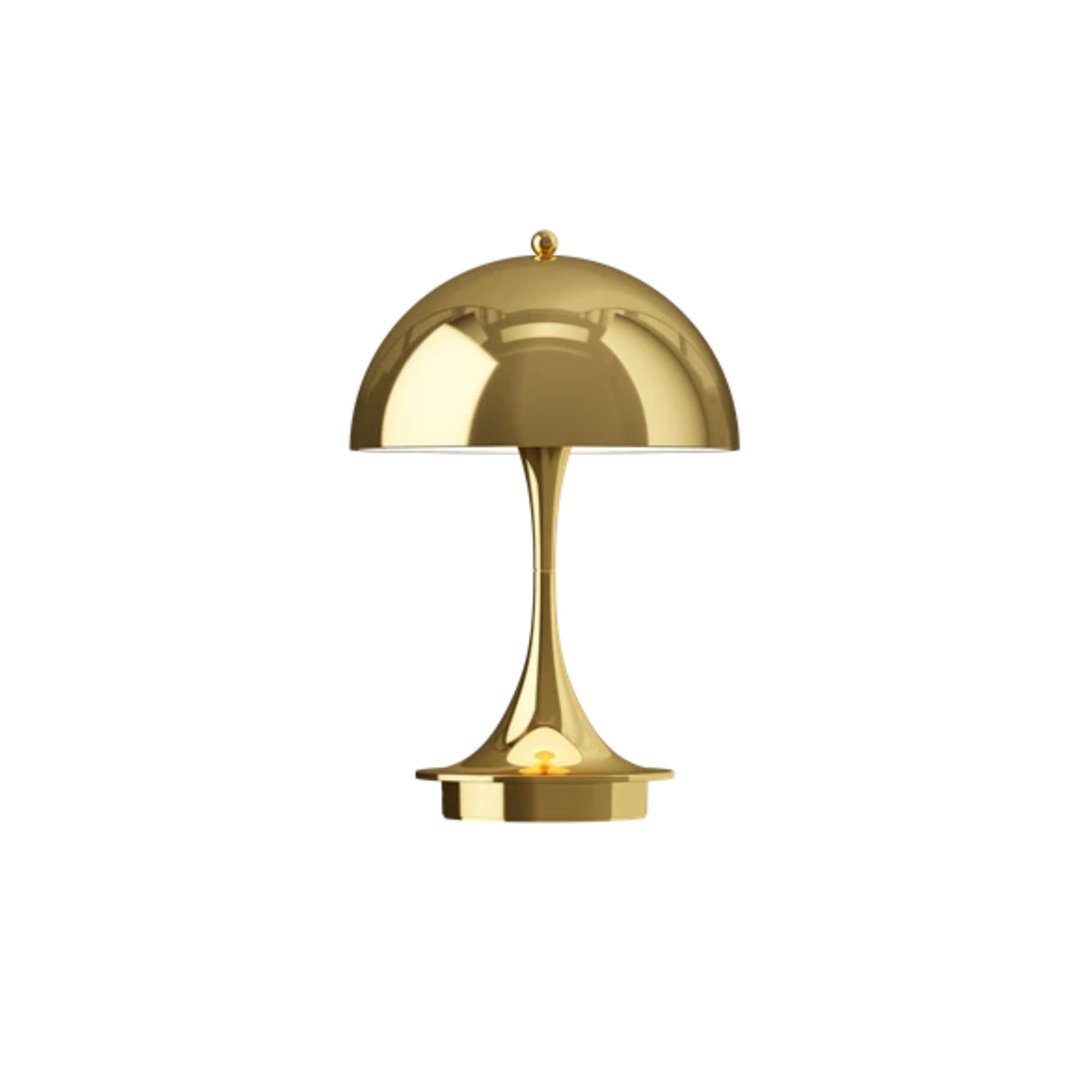 Lampe de table laiton métallisé Panthella 160 de Louis Poulsen