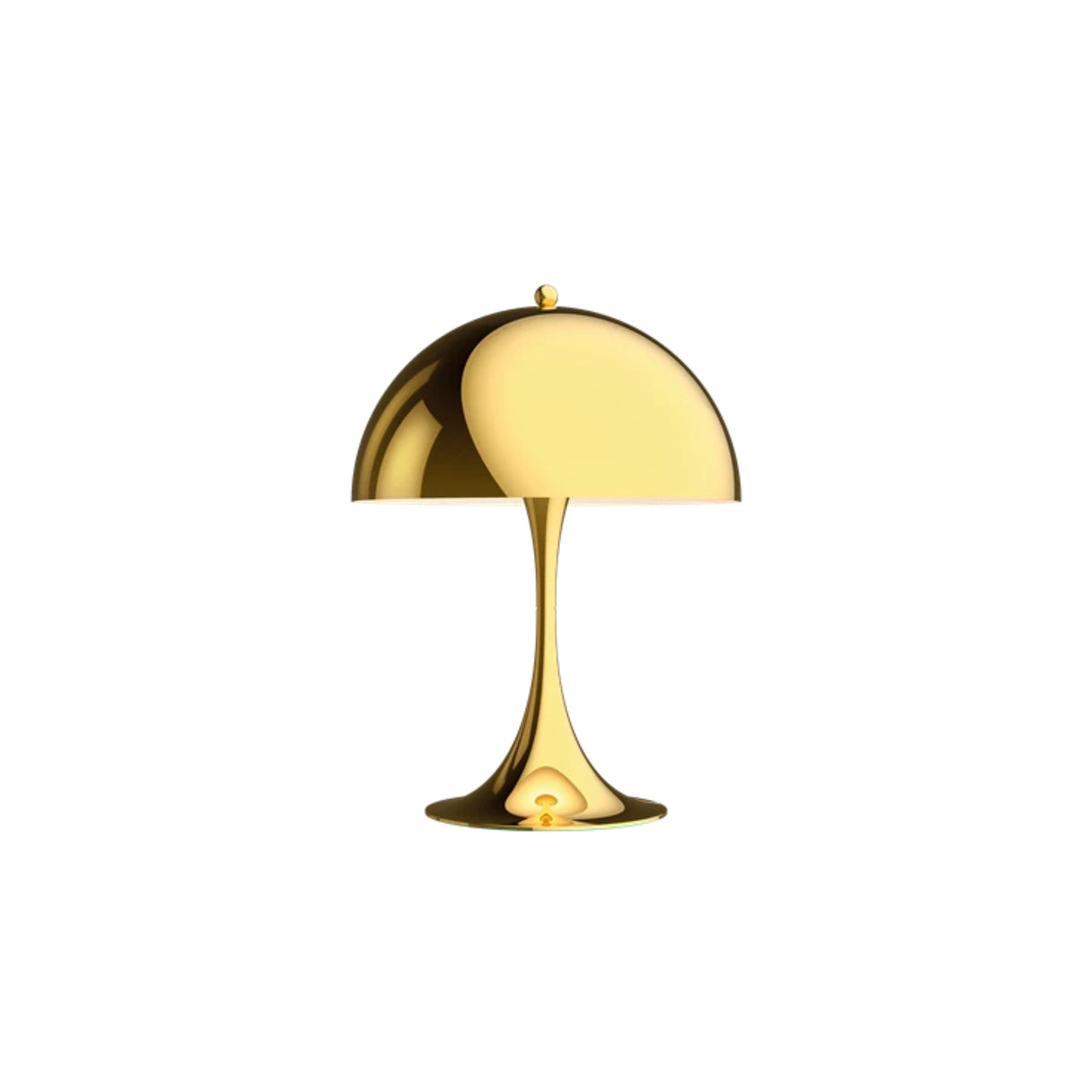 Lampe de table laiton métallisé Panthella 250 de Louis Poulsen