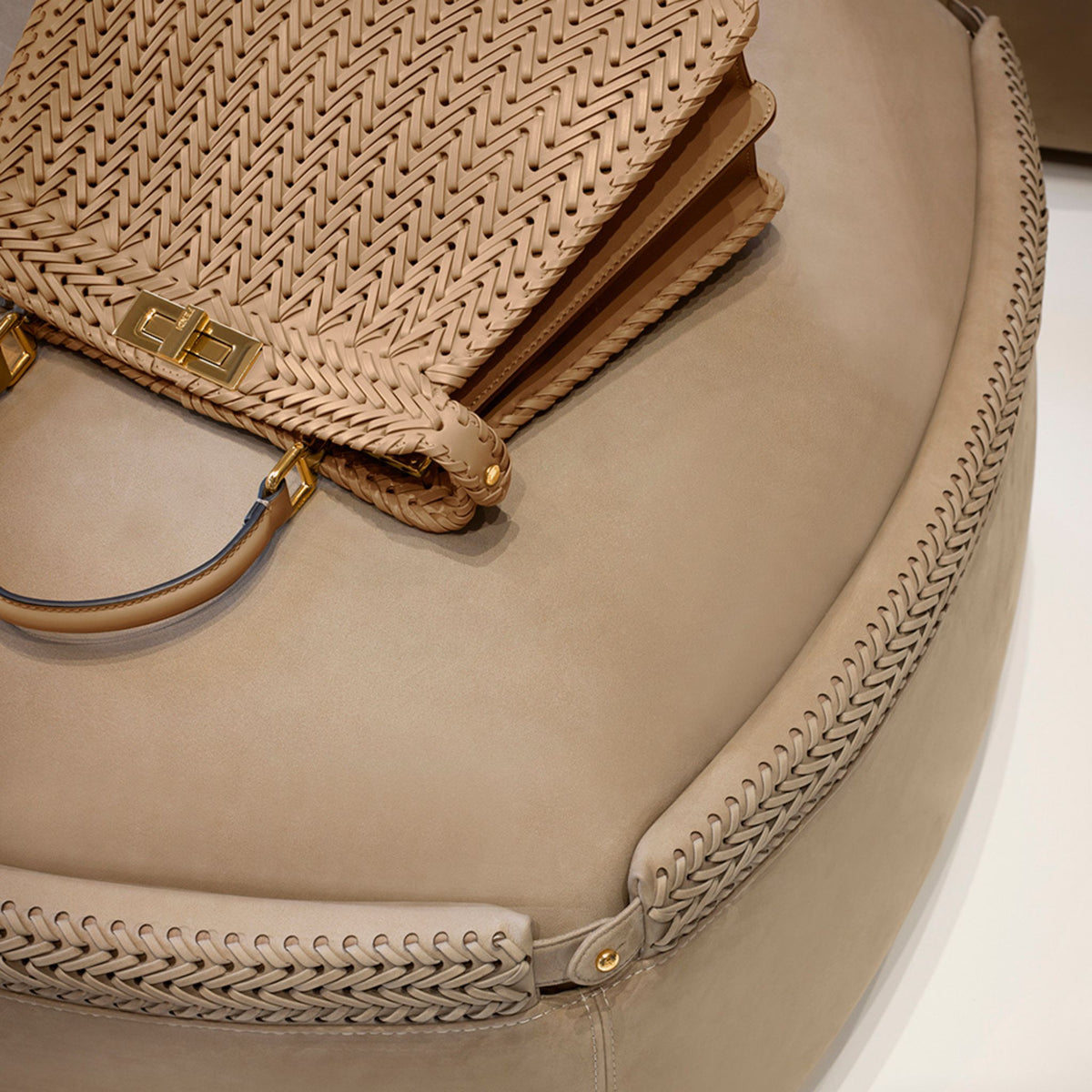 Peekasit Milan Edition Armchair by Fendi Casa