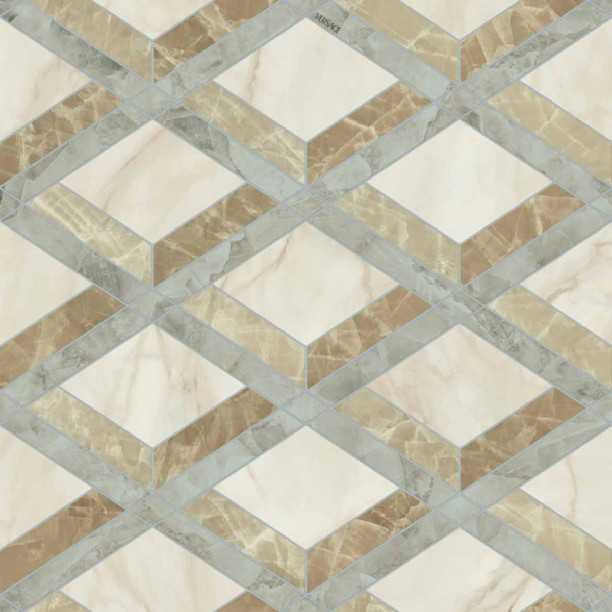 Céramique Tarsia Lozenge Avorio de Versace Ceramics