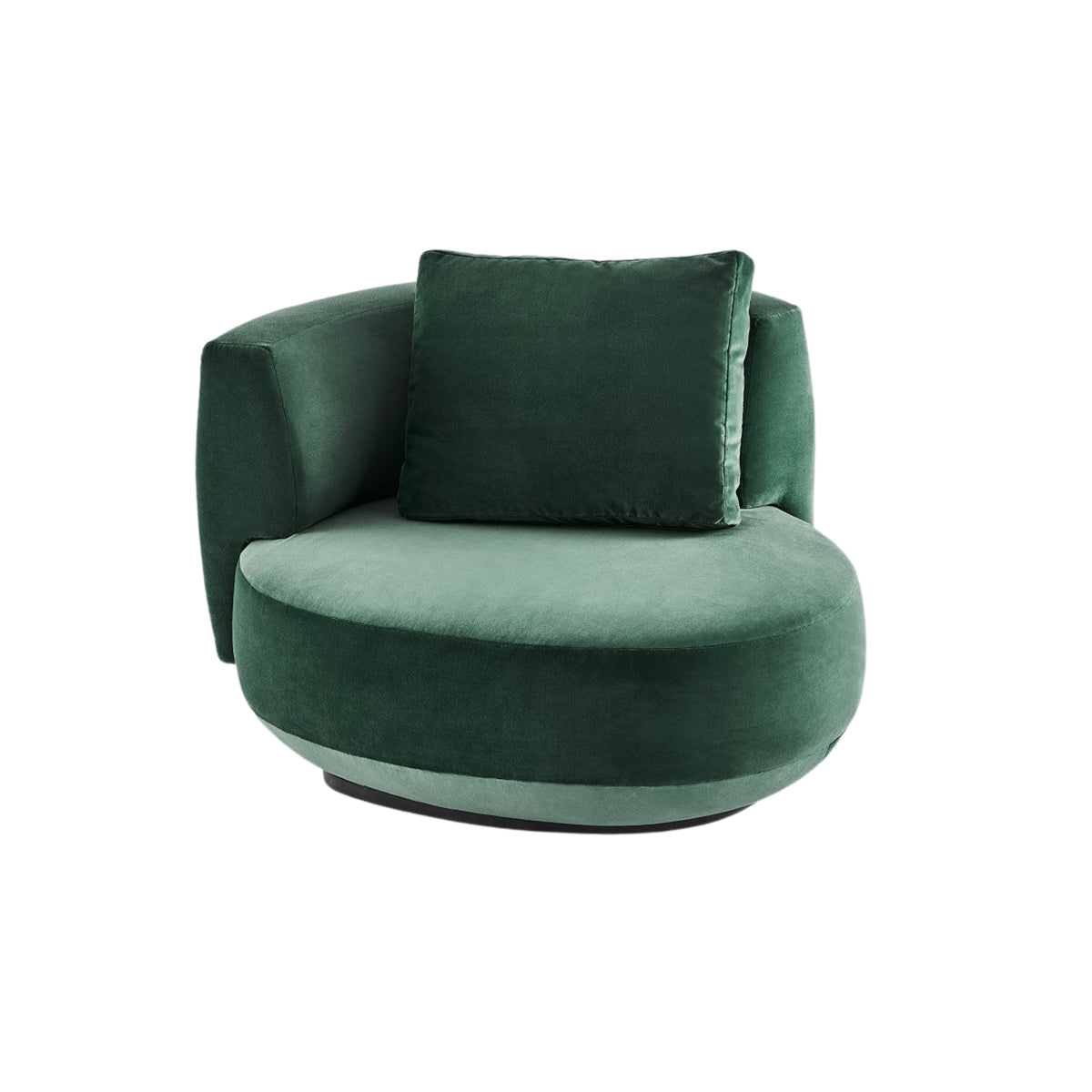 Fauteuil pivotant Audrey Poltrona de Galloti&Radice
