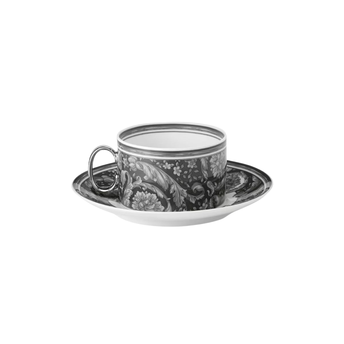 Set de tasse à thé & soucoupe Barocco haze de Versace Home