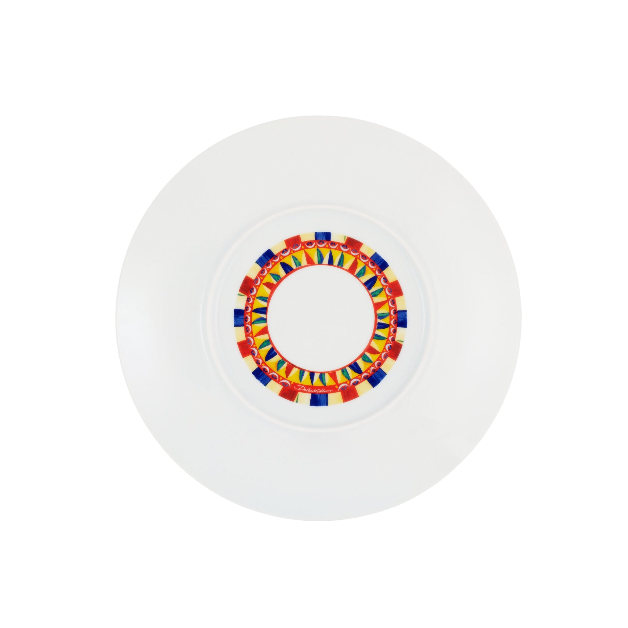 Assiette de service en porcelaine Carretto Sicilano de Dolce & Gabbana Casa