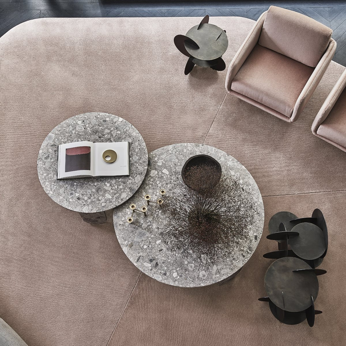 Table basse Clemo par Gallotti&Radice