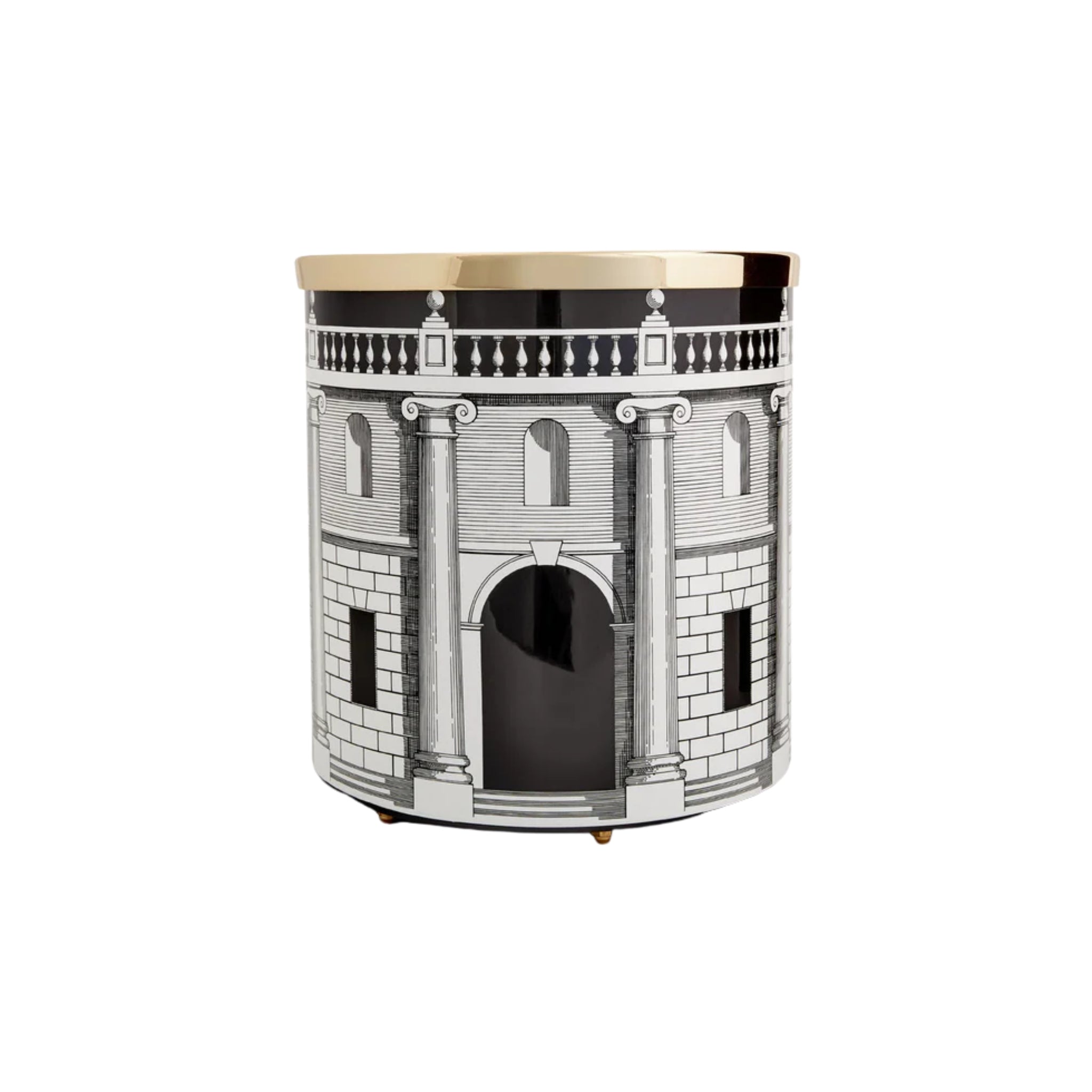 Corbeille à papier Fornasetti Casa con Colonne de Fornasetti | Maison Territo