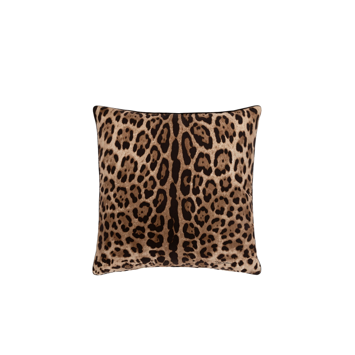 Coussin en soie Leopardo de Dolce & Gabbana Casa