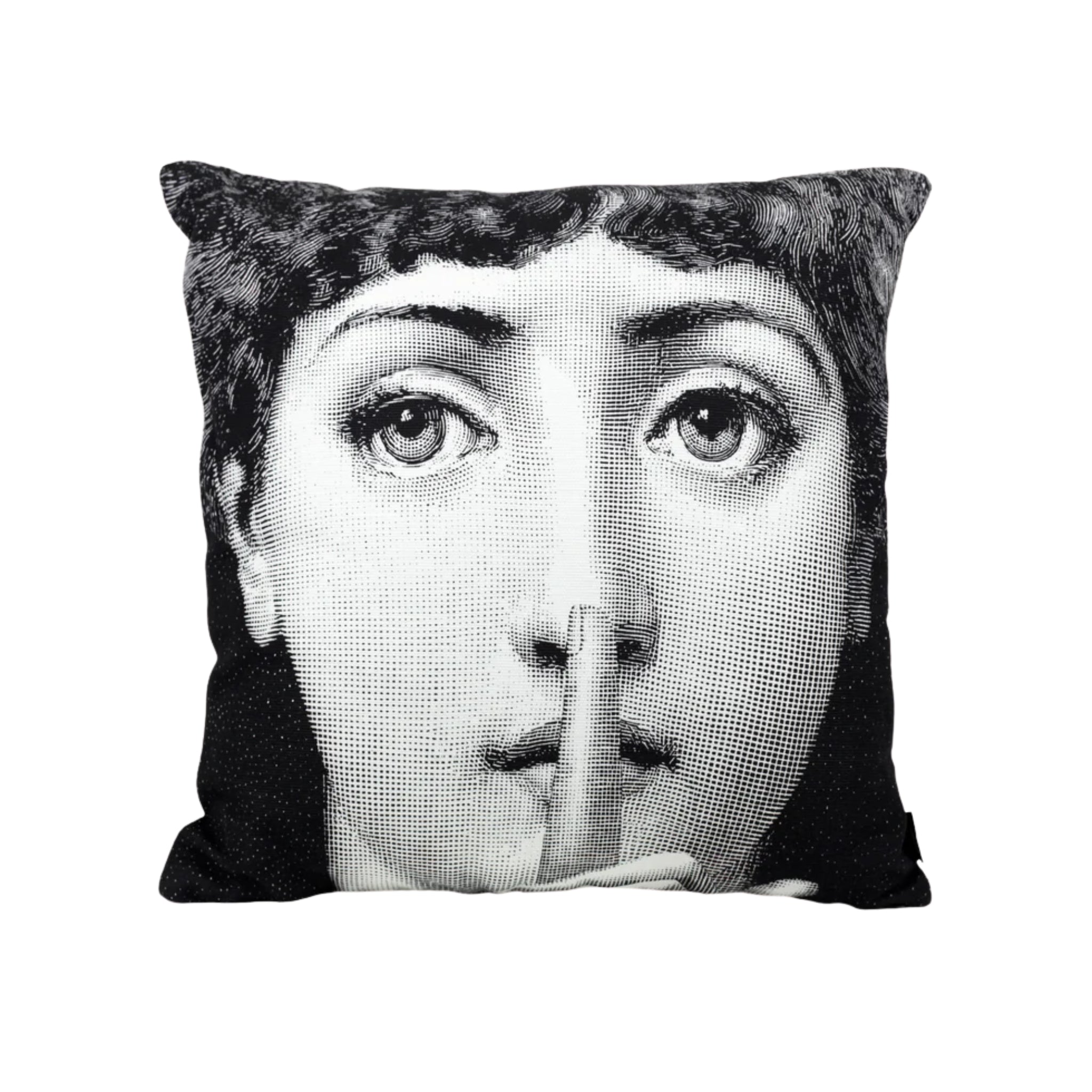 Coussin Fornasetti Silenzio – Tema e Variazioni de Fornasetti | Maison Territo