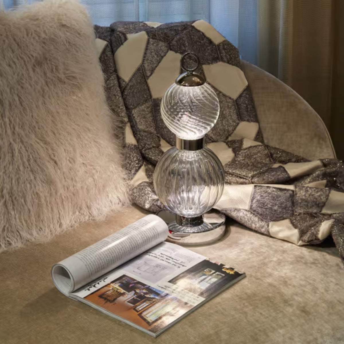 Lampe de table Drop à batterie de SICIS | Maison Territo