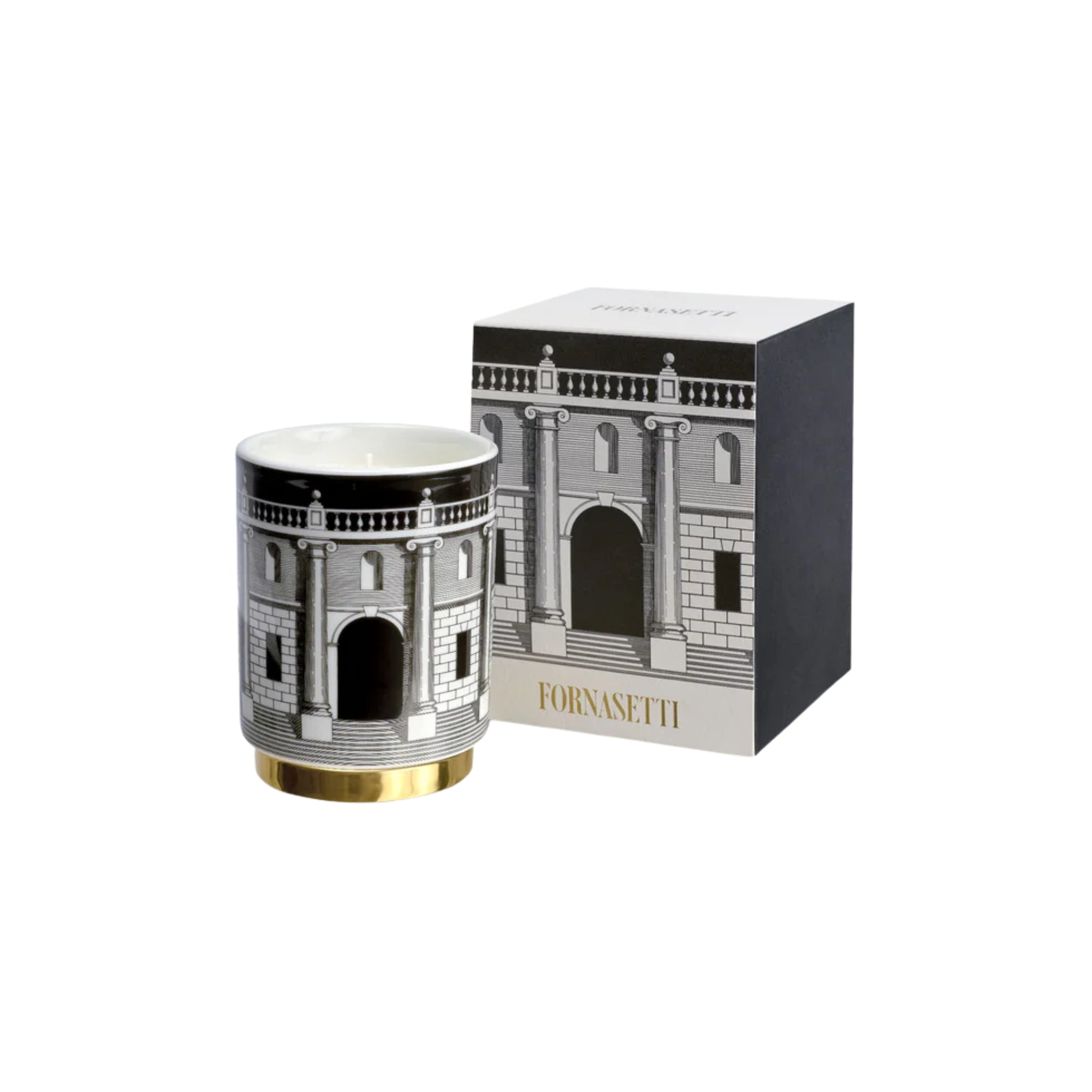 Bougie parfumée Fornasetti Casa con Colonne – Immaginazione de Fornasetti | Maison Territo