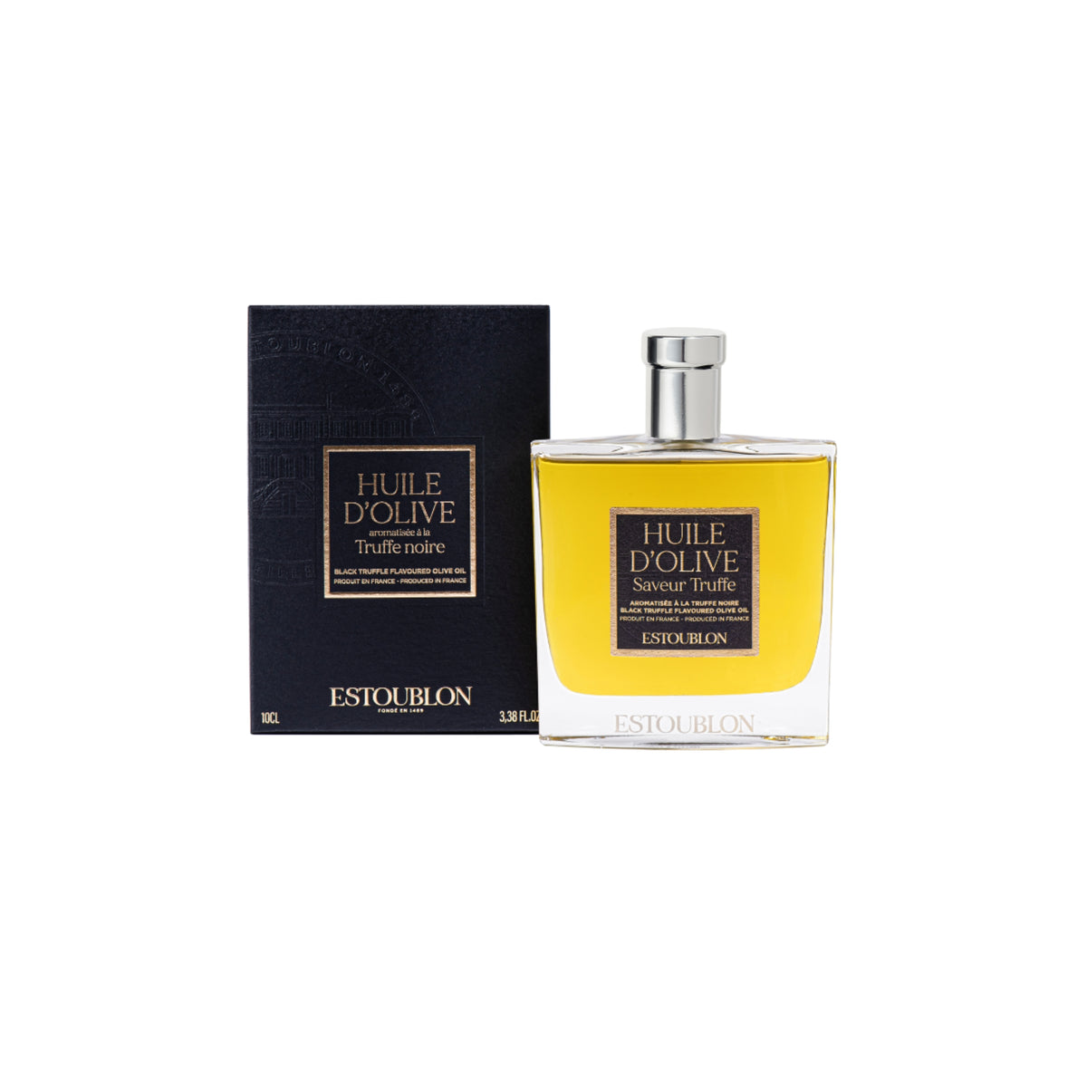 Huile d’olive arôme truffe noir spray couture de Estoublon