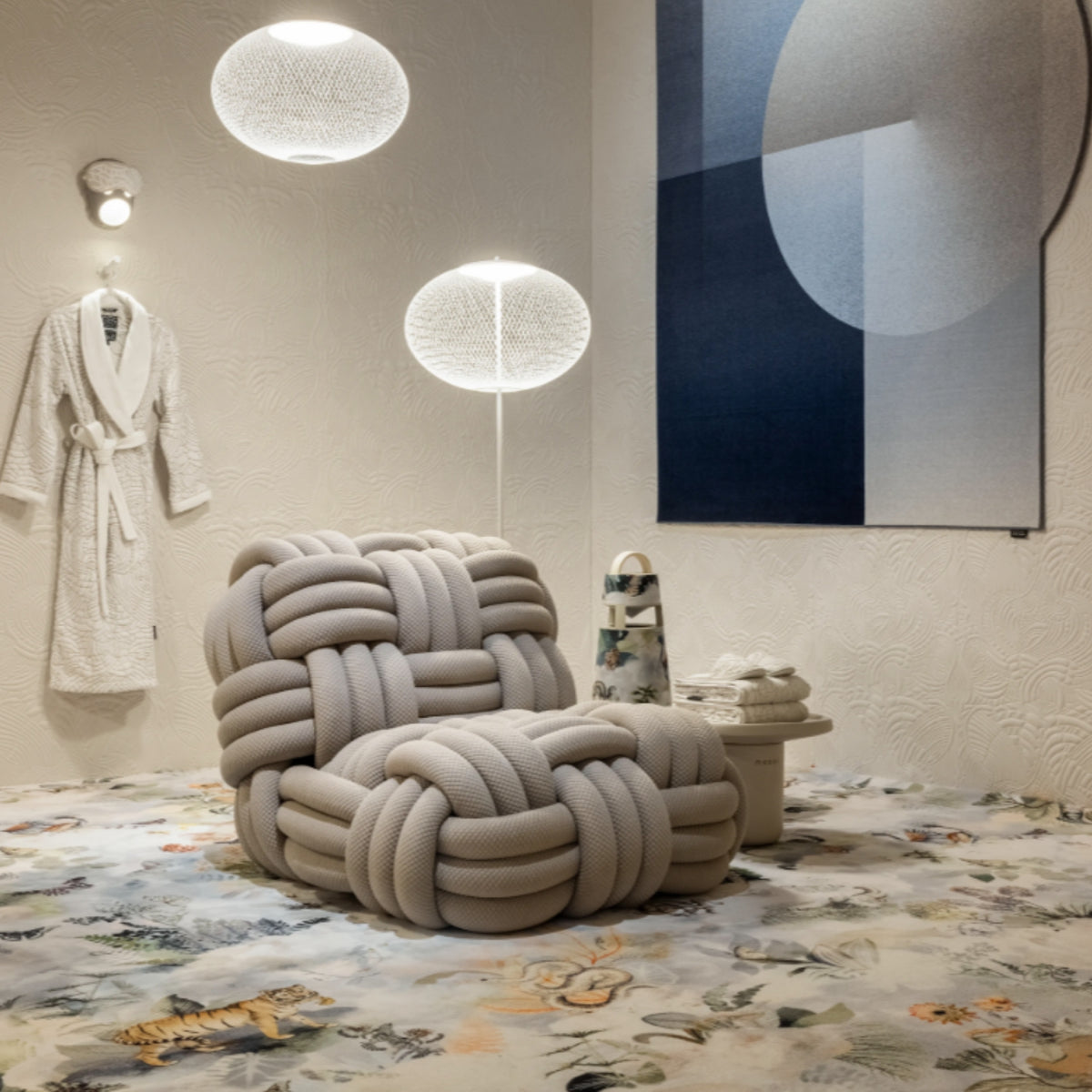 Knitty lounge chair