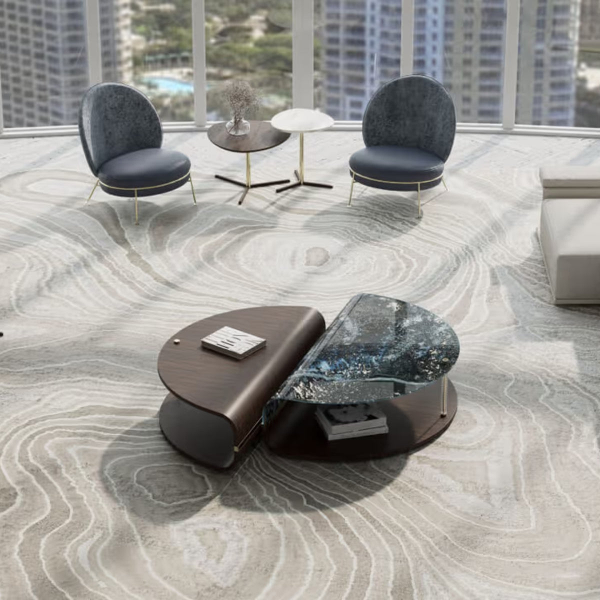Table basse Mars de SICIS | Maison Territo