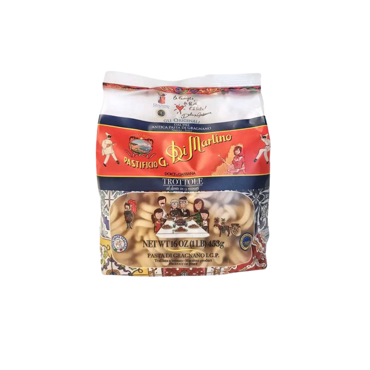 Pâtes Trottole de Dolce & Gabbana x Di Martino