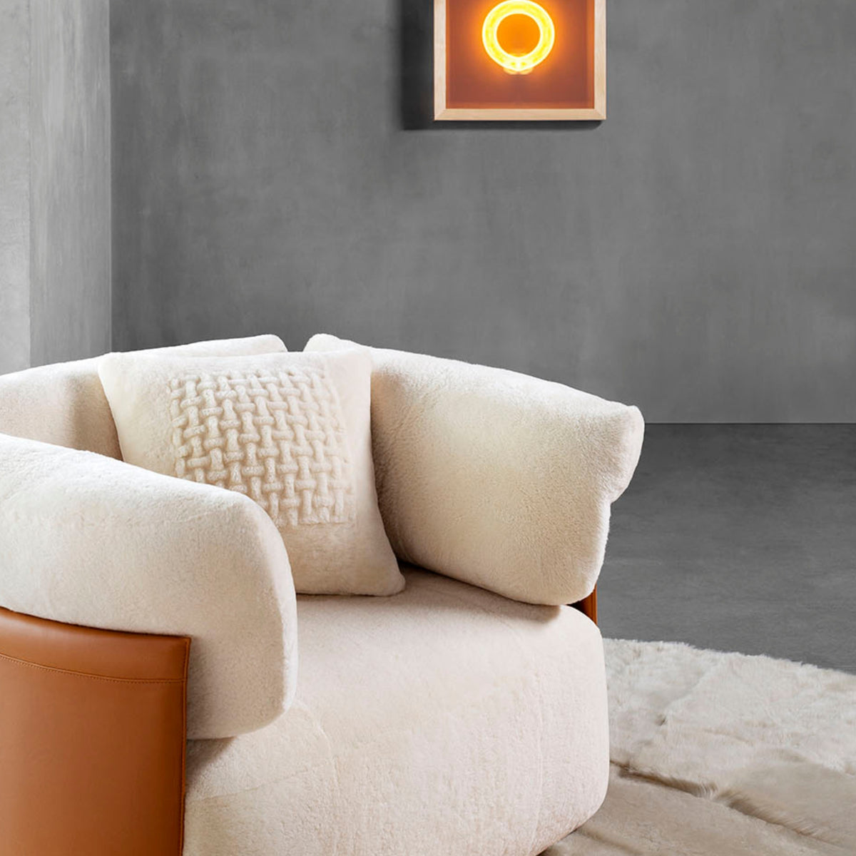 Fauteuil Peekasit de Fendi Casa