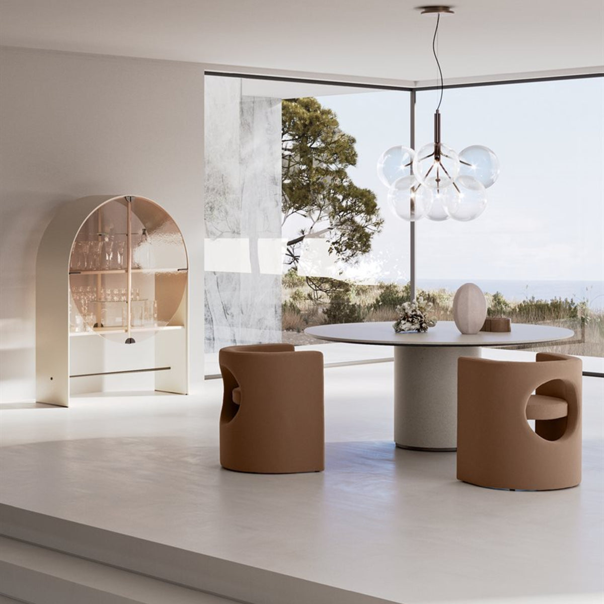 Table Re-Verre de Gallotti&Radice
