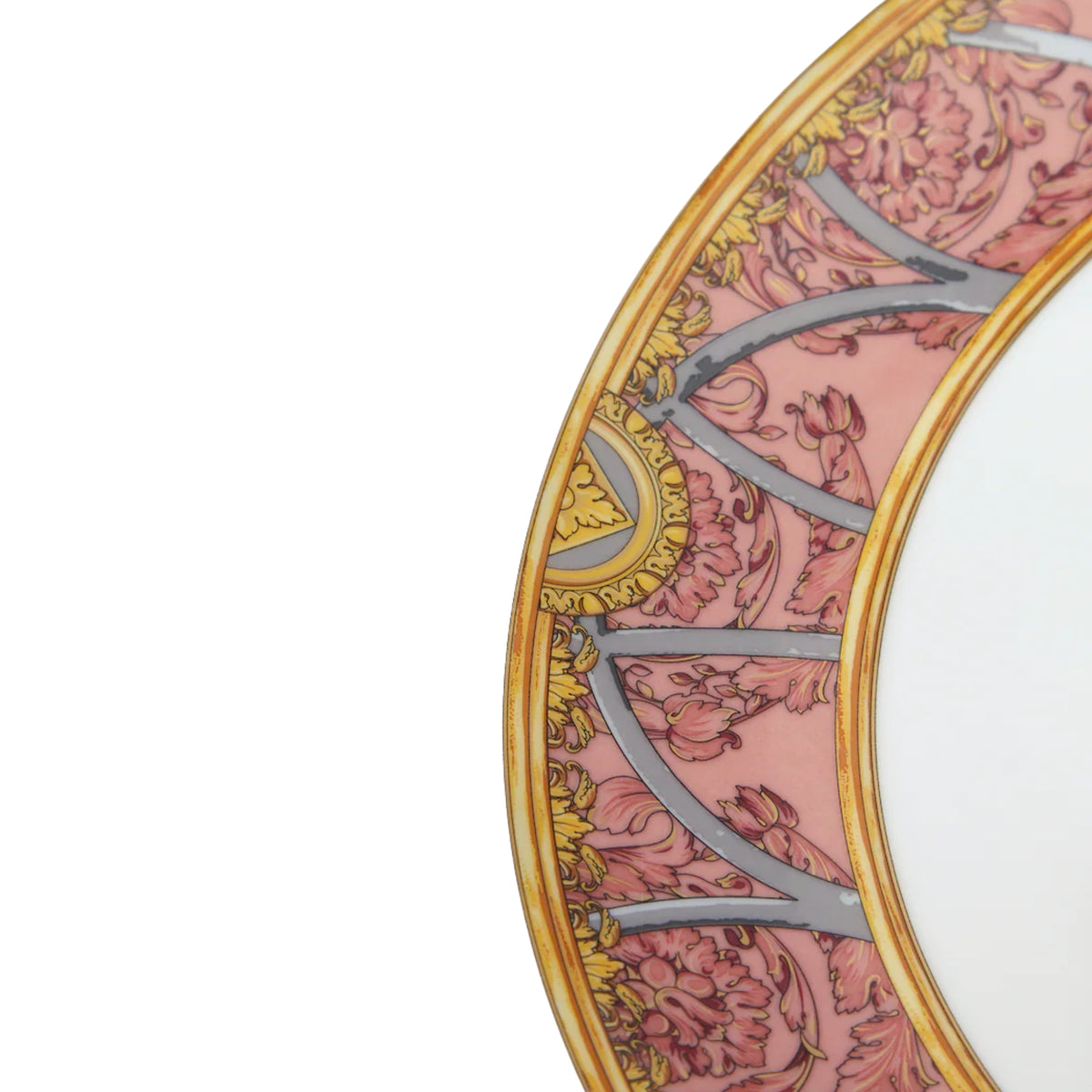 Assiette plate La Scala del Palazzo Rosa de Versace Home