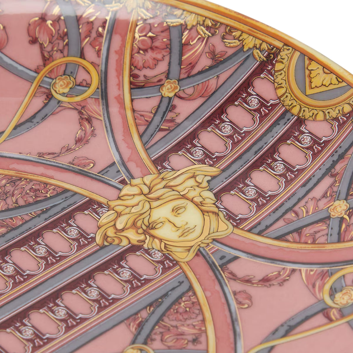 Assiette moyen Scala del Palazzo Rosa de Versace Home