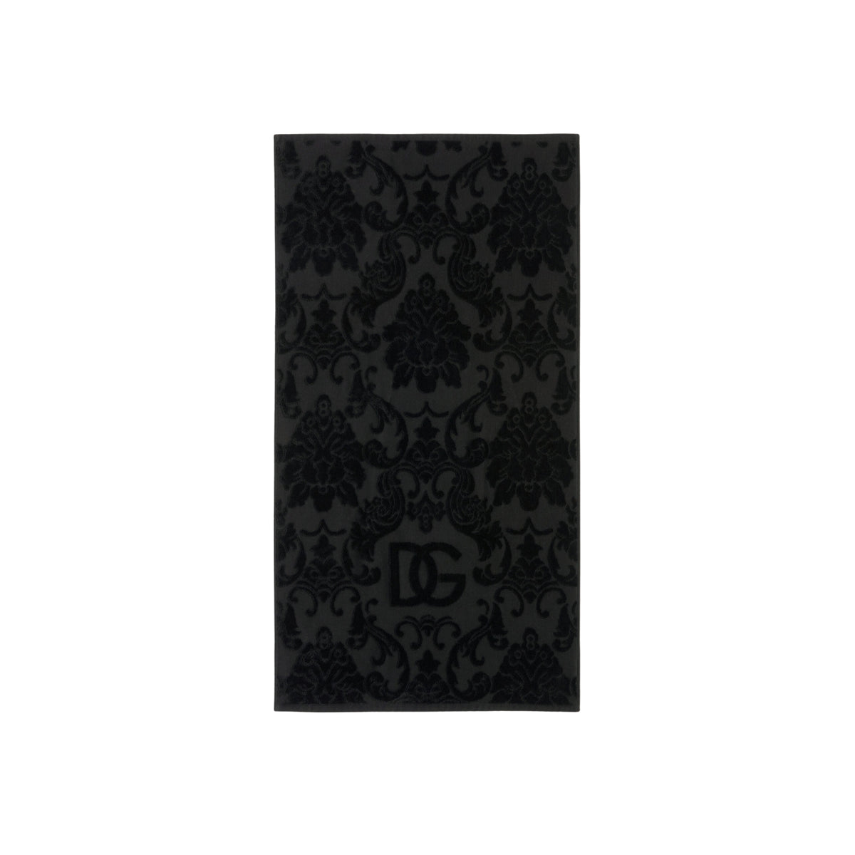 Set de 5 serviettes en coton noir de Dolce & Gabbana Casa