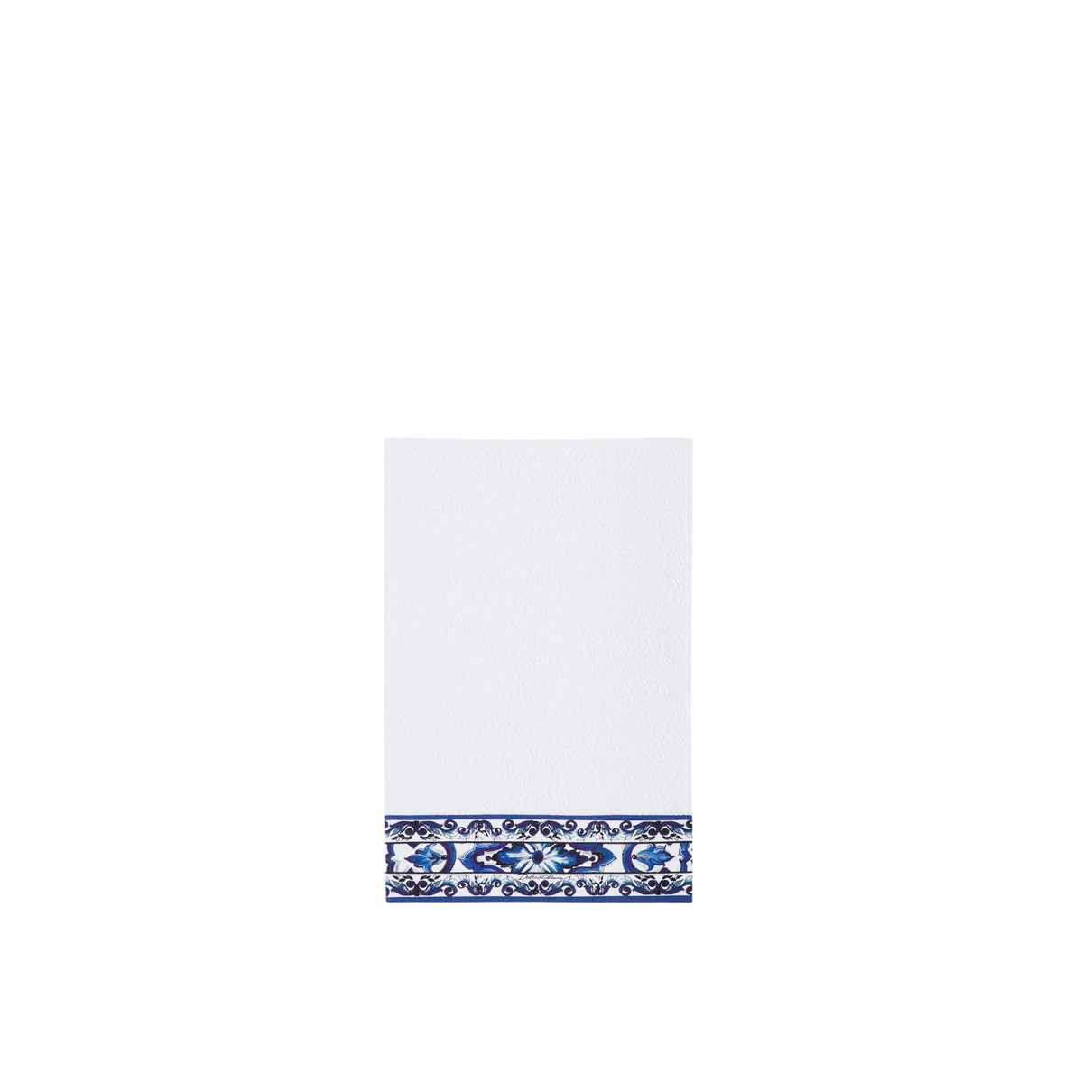 Set de 5 serviettes en coton éponge Blu Mediterraneo de Dolce & Gabbana Casa