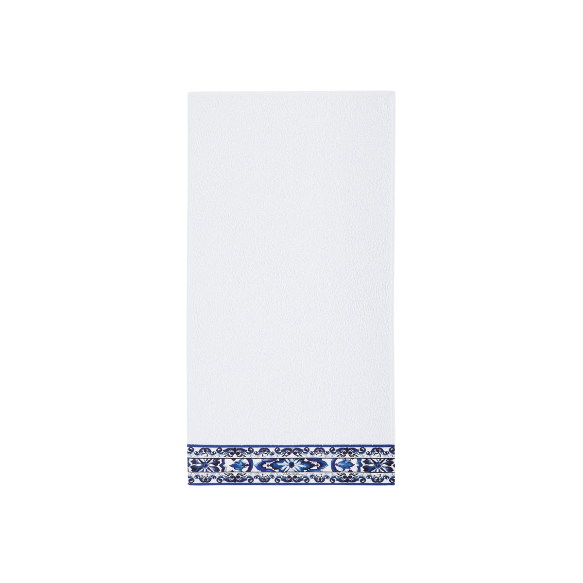 Set de 5 serviettes en coton éponge Blu Mediterraneo de Dolce & Gabbana Casa