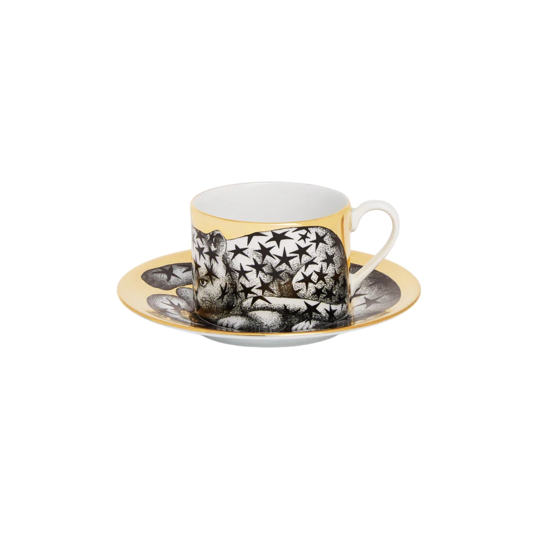 Tasse à thé Fornasetti High Fidelity Stellato de Fornasetti | Maison Territo