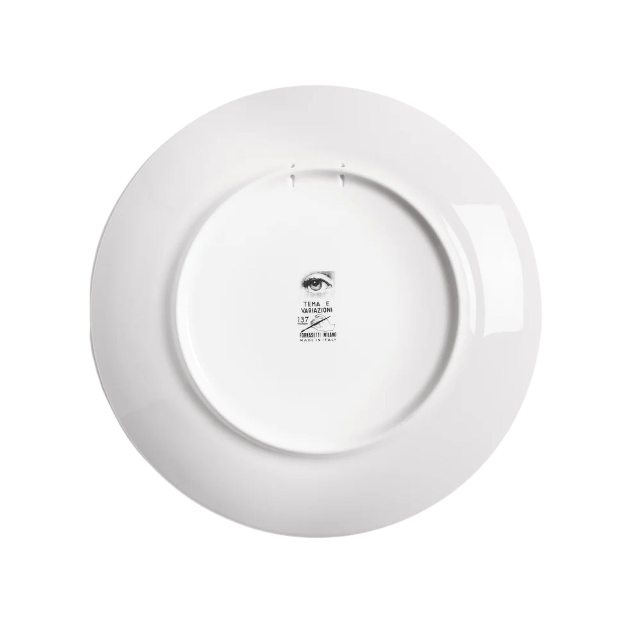 Assiette murale Fornasetti Tema e Variazioni n.137 de Fornasetti | Maison Territo