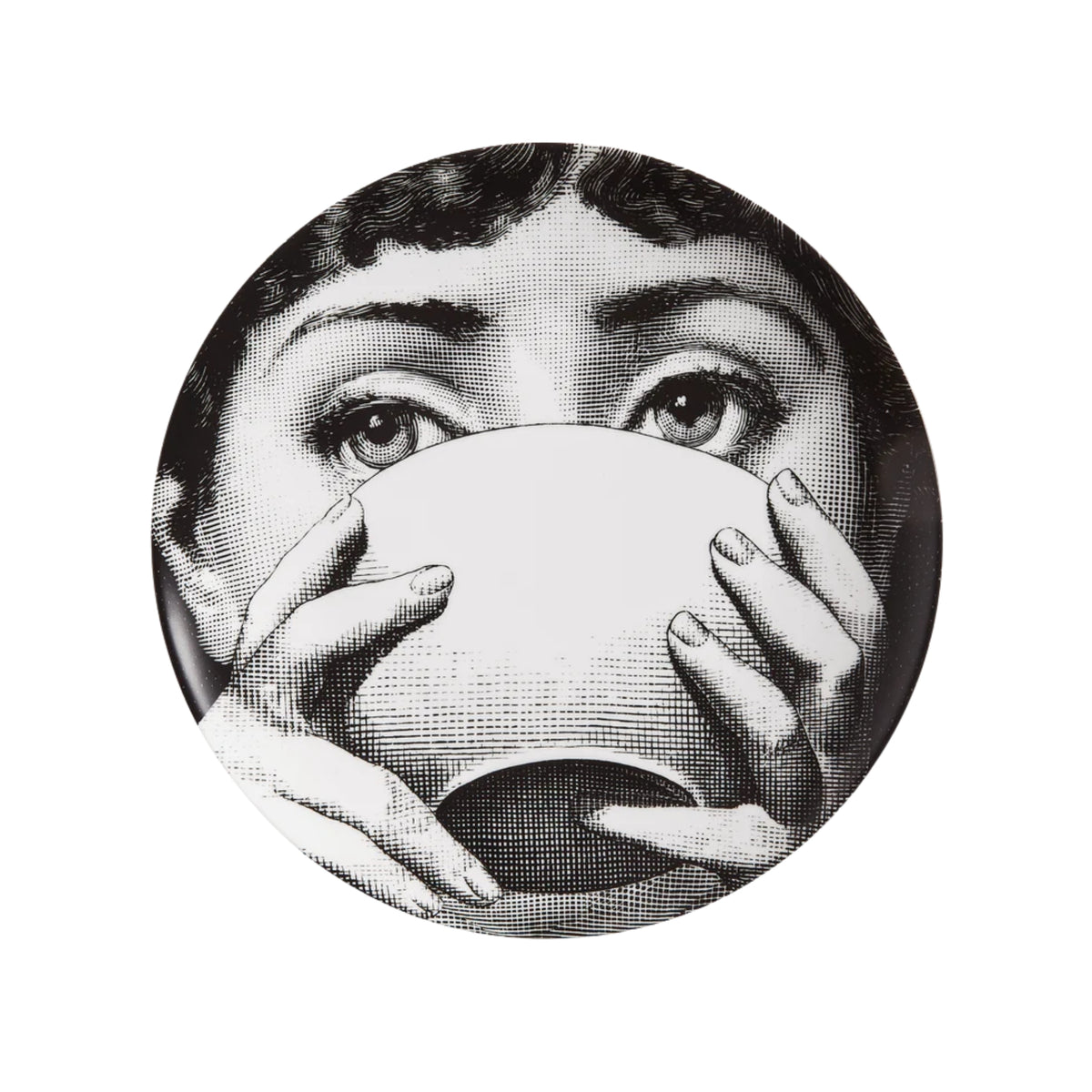 Assiette murale Fornasetti Tema e Variazioni n.191 de Fornasetti | Maison Territo
