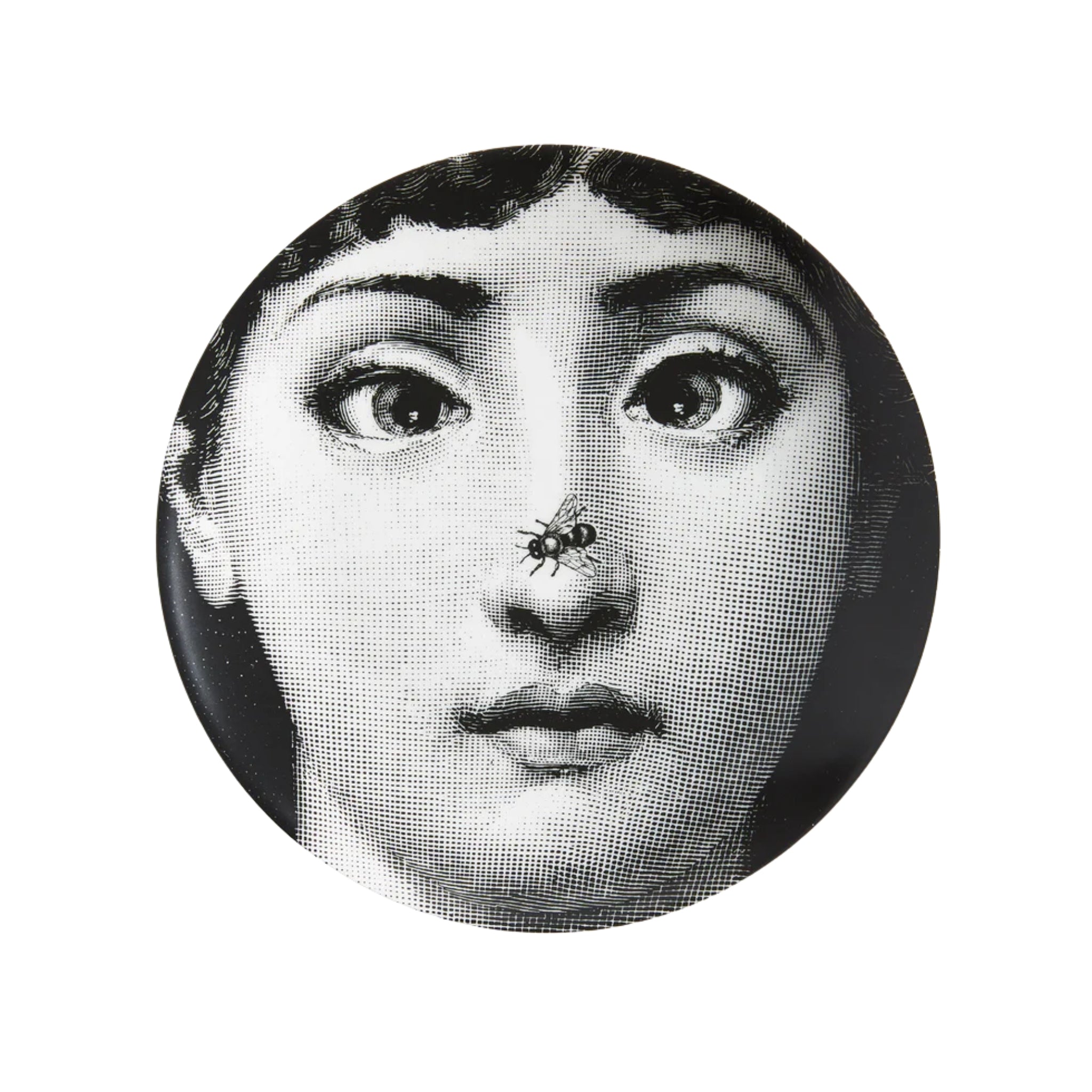 Assiette murale Fornasetti Tema e Variazioni n.363 de Fornasetti | Maison Territo