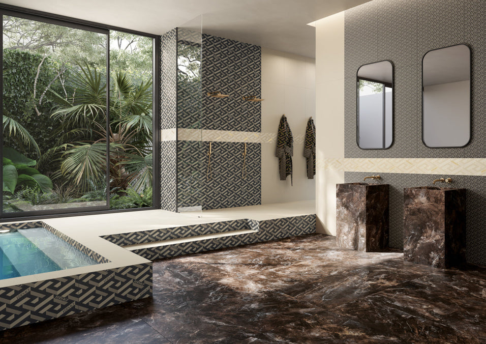 Versace Ceramics  L’icône du luxe italien au service des surfaces architecturales