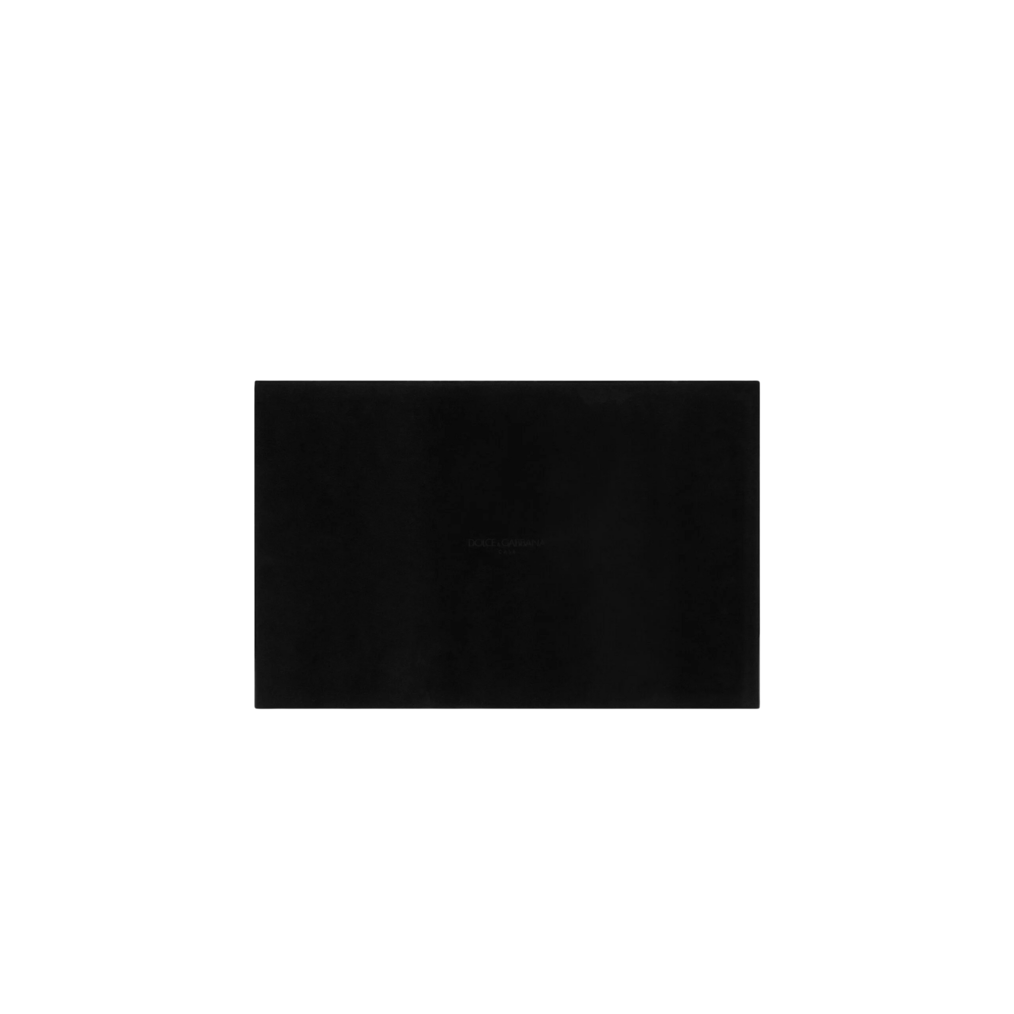 Plateau rectangulaire en bois DG logo de Dolce & Gabbana Casa