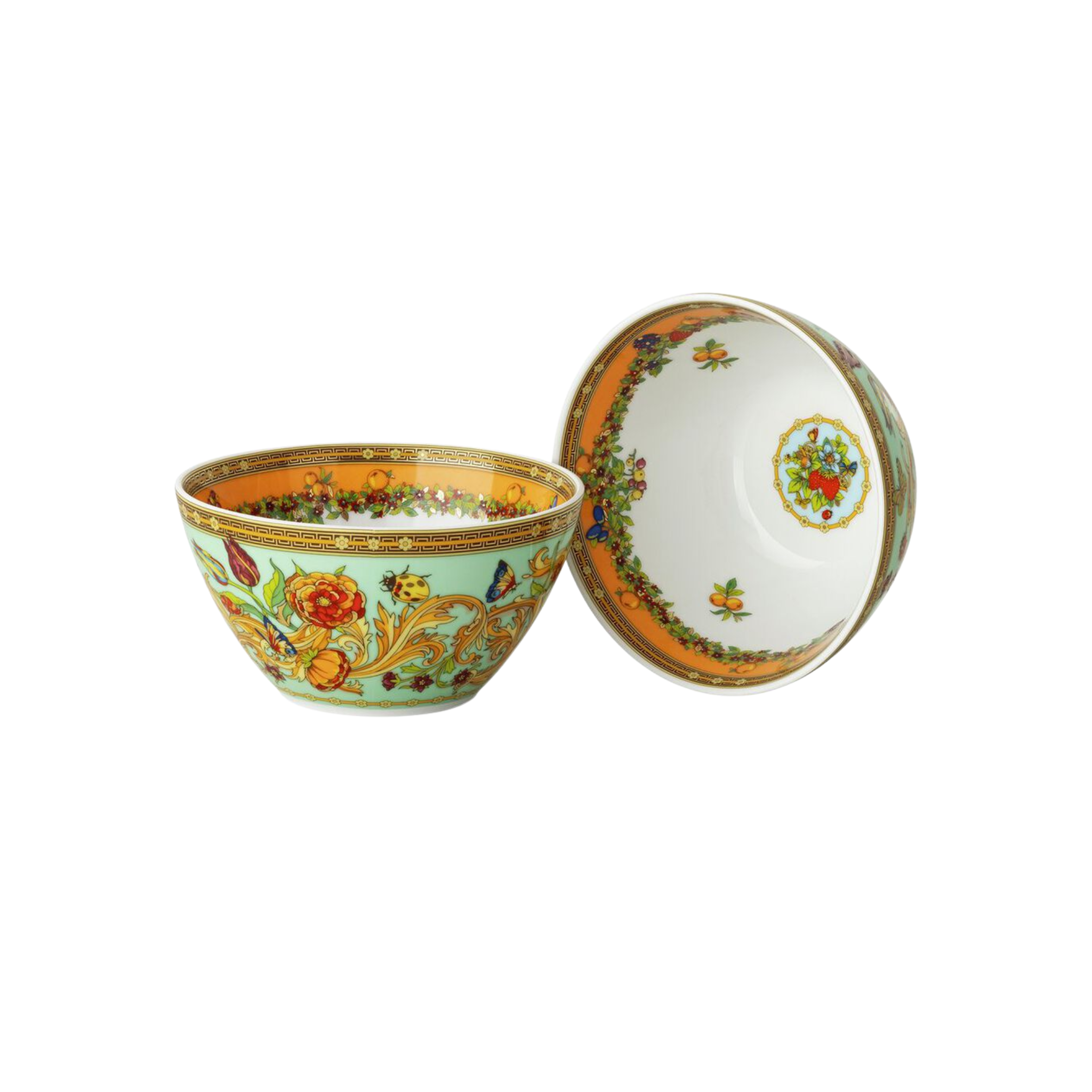 Set de 2 bols Le Jardin de Versace 30 Ans – Porcelaine | Maison Territo