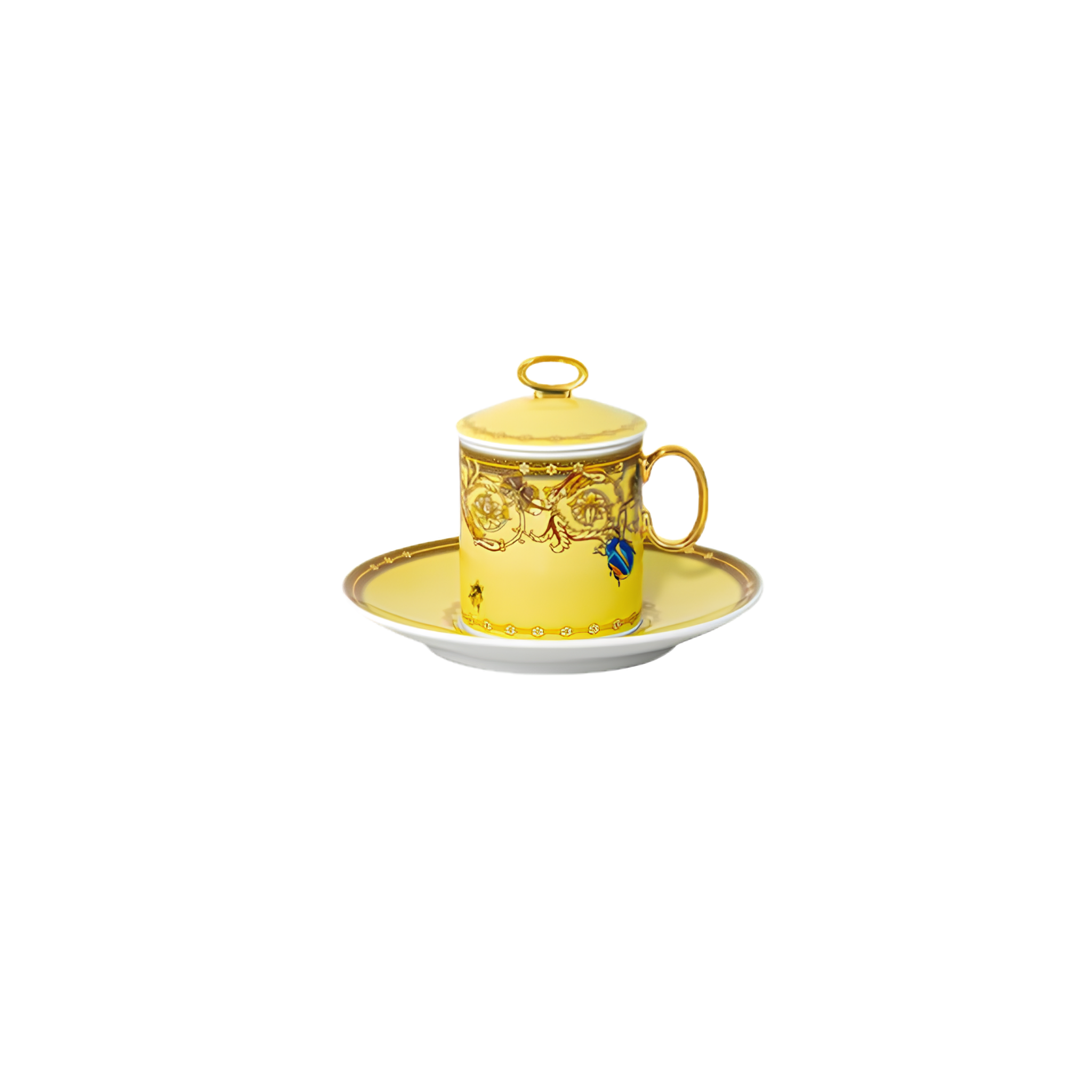 Set de 3 tasses espresso Le Jardin de Versace 30 Ans | Maison Territo