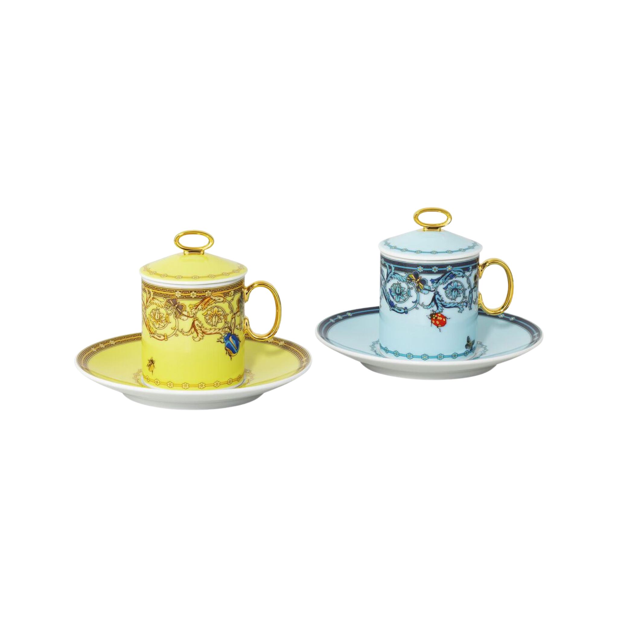 Set espresso Le Jardin de Versace 30 Ans – 6 pièces luxe | Maison Territo