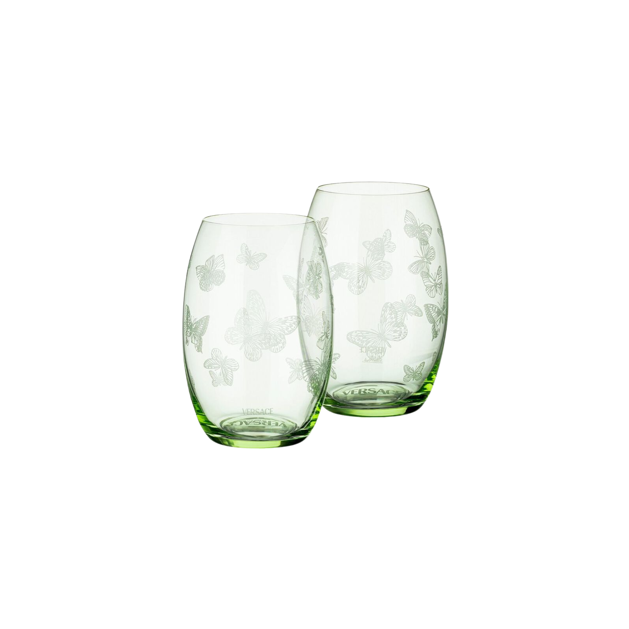 Verre longdrink Le Jardin de Versace Green – Cristal GK 2 | Maison Territo