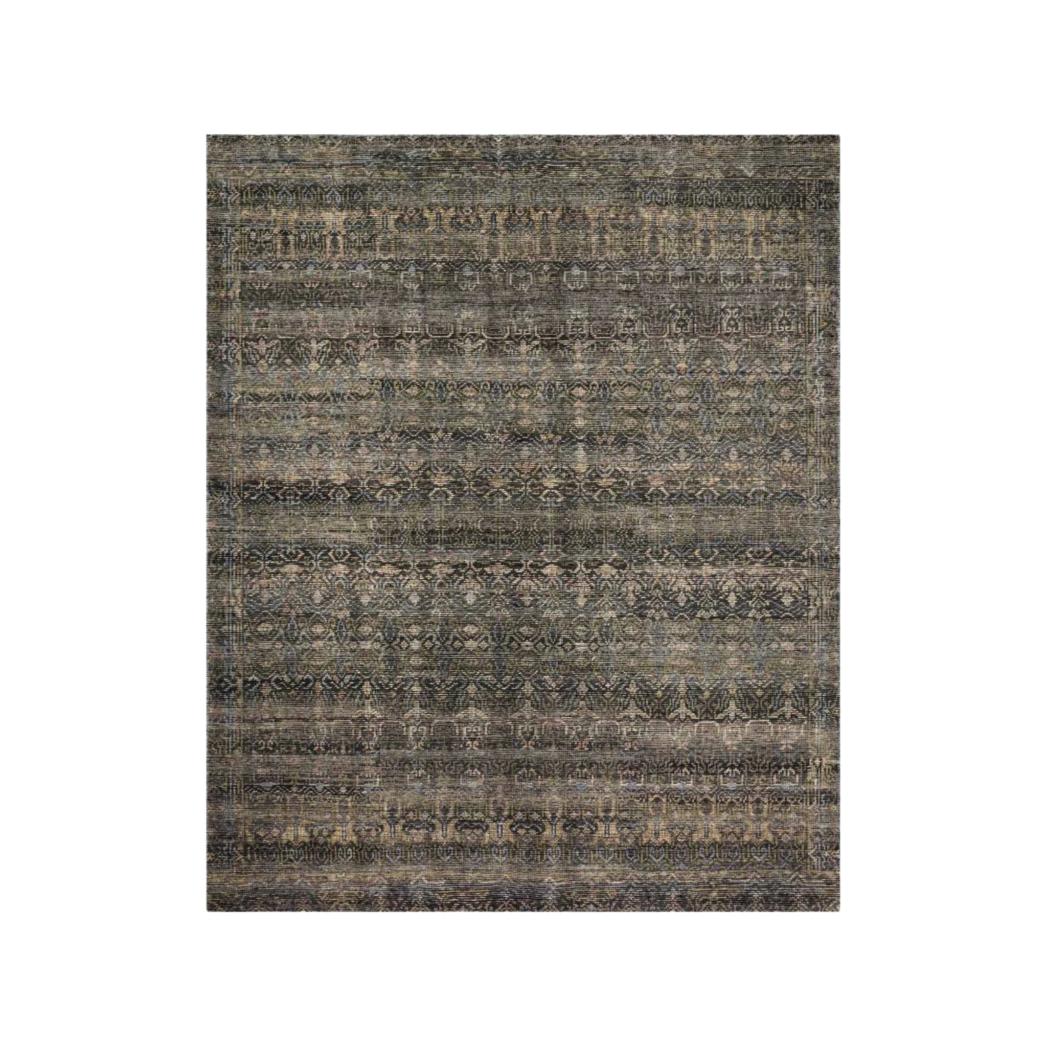 Tapis Amara Charcoal de Loloi 