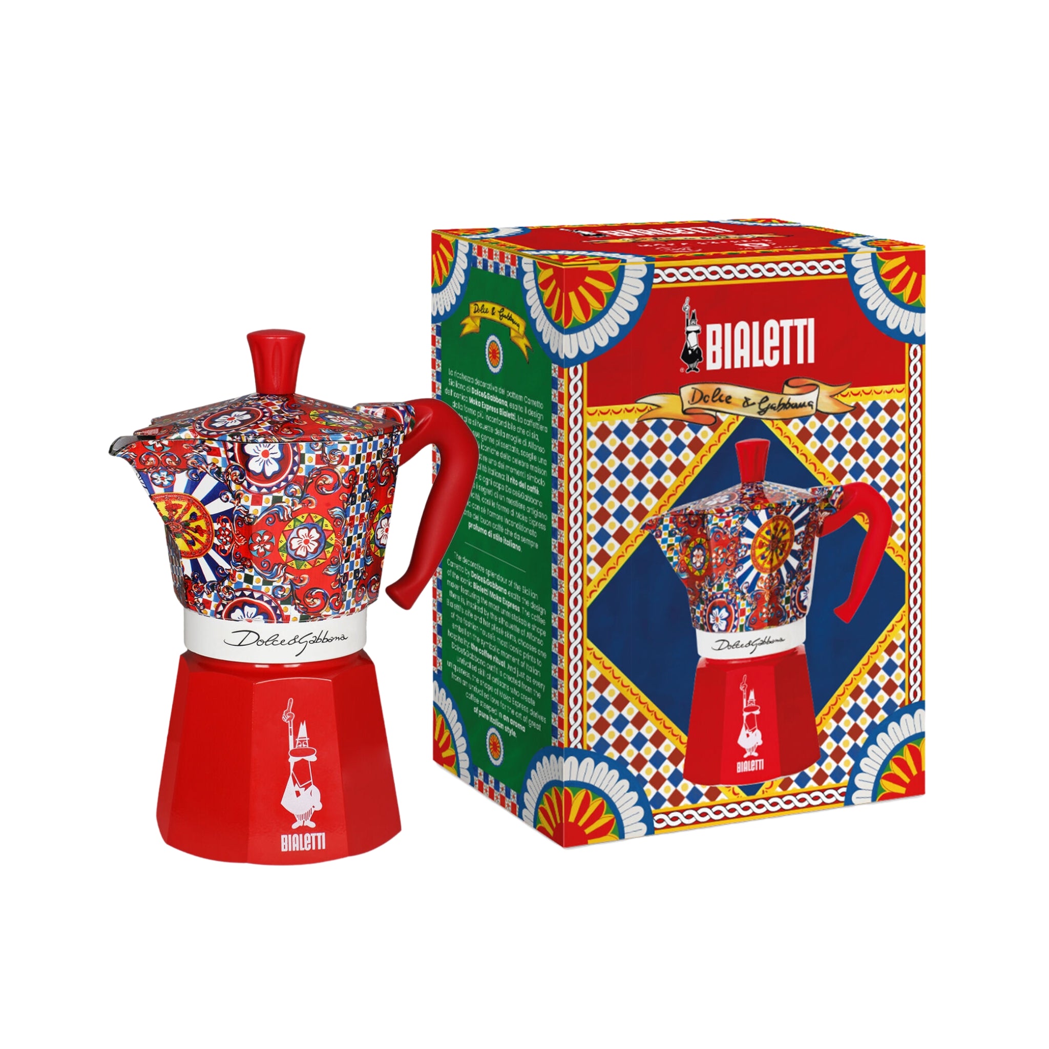 Cafetière Moka Express Bialetti de Dolce&Gabbana Casa