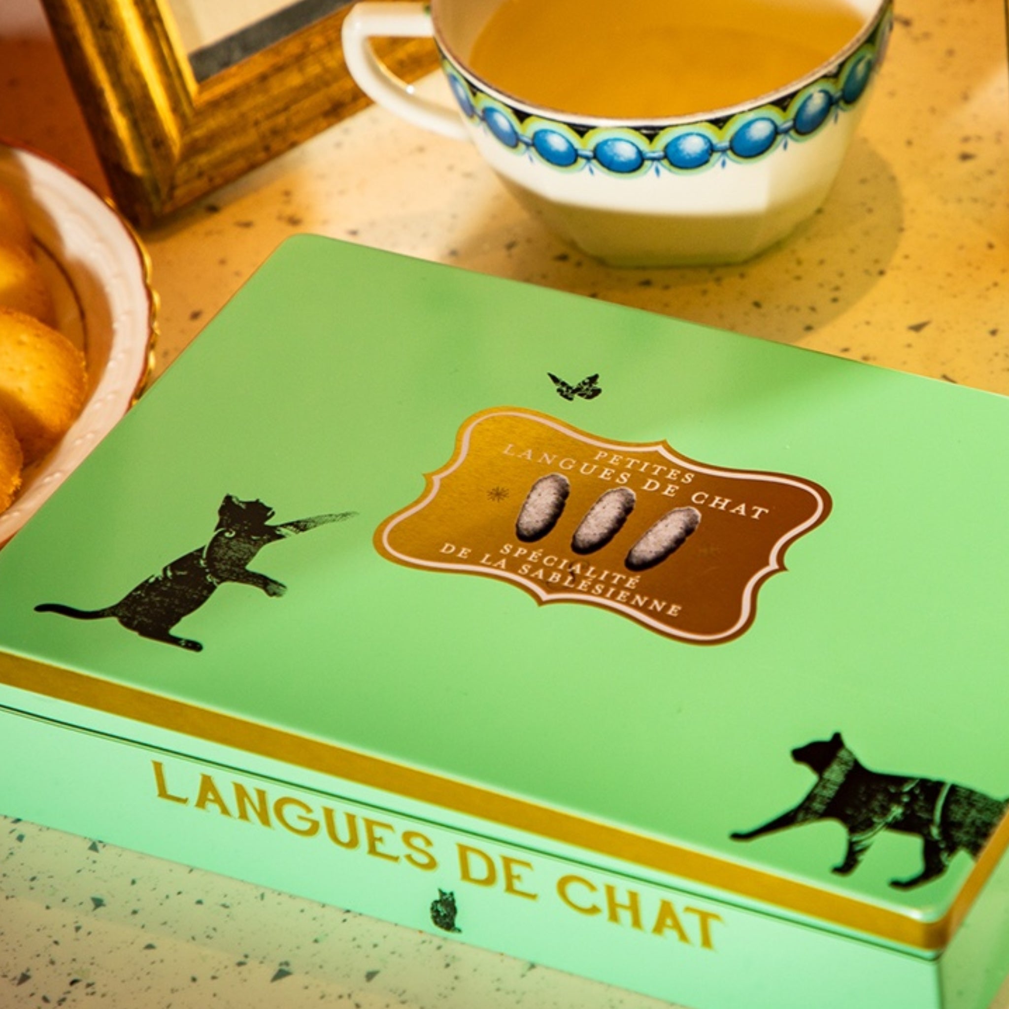 Étui Langues de Chat de La Sablésienne