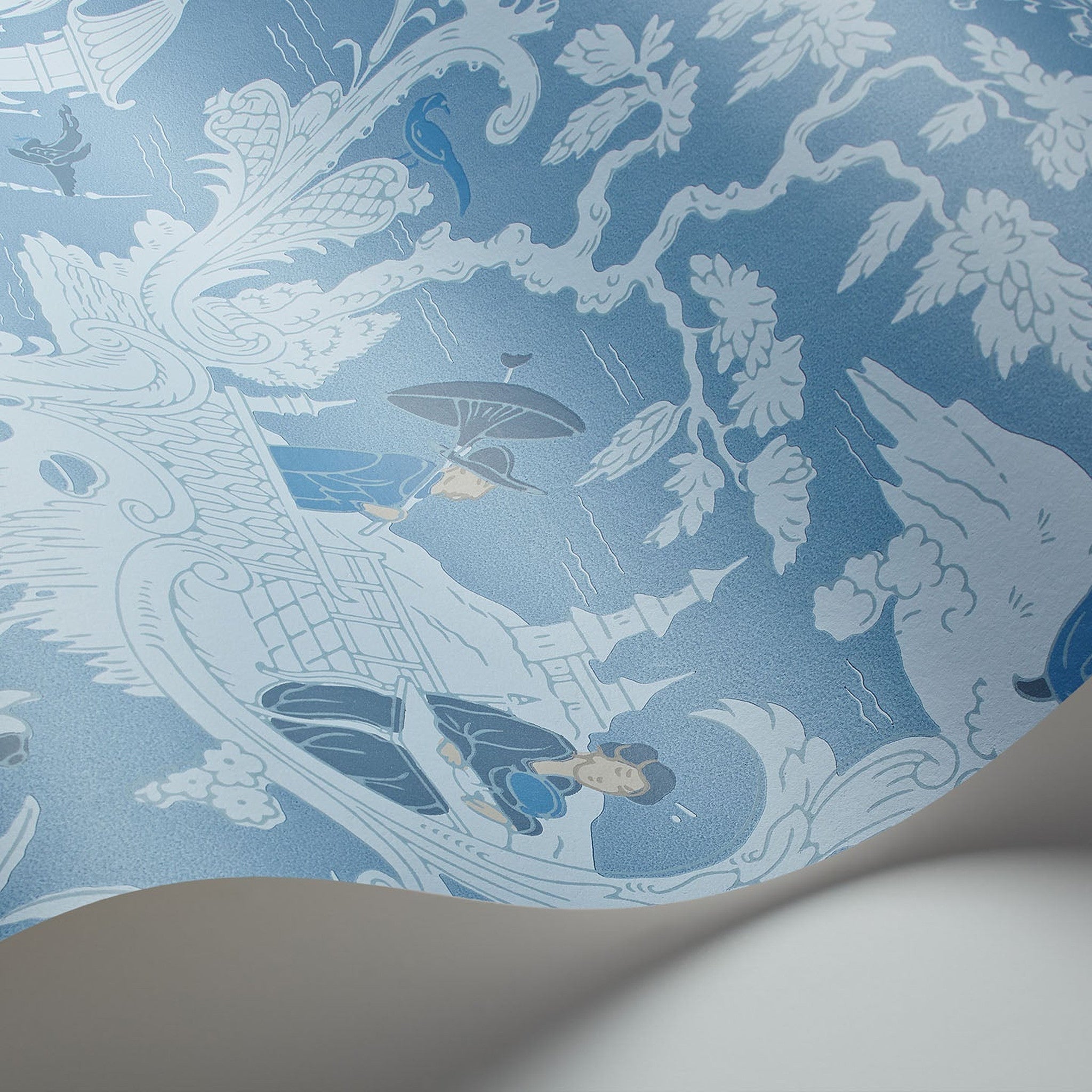 Chinese Toile Wallpaper