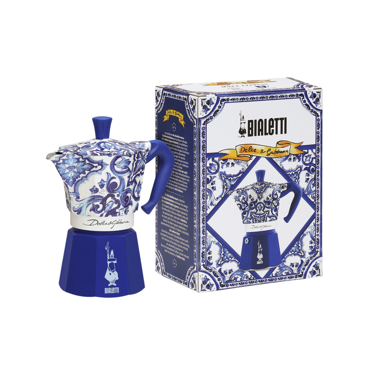Cafetière Moka Express Bialetti de Dolce&Gabbana Casa