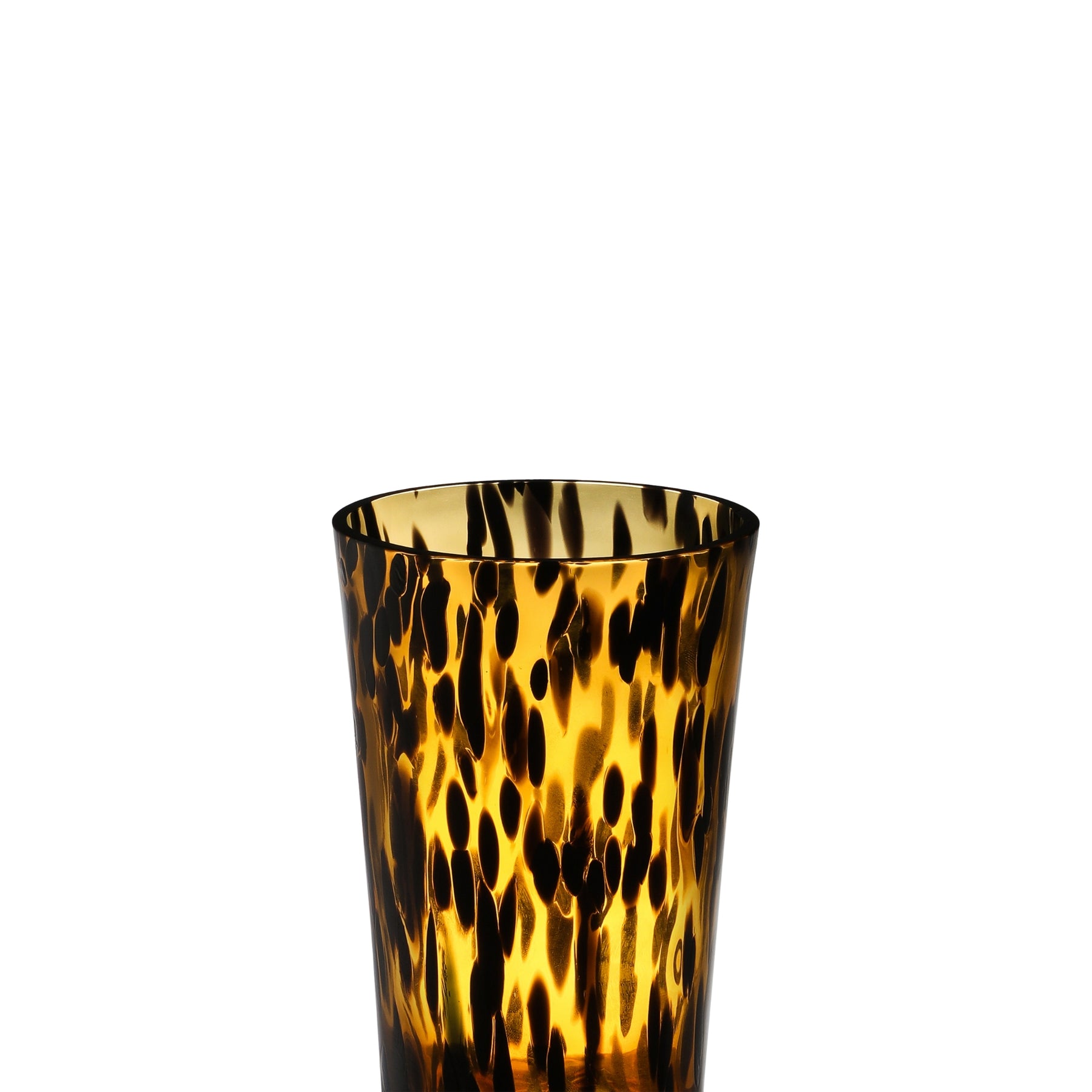 Carafe à vin léopard en verre de Murano de Dolce & Gabbana Casa