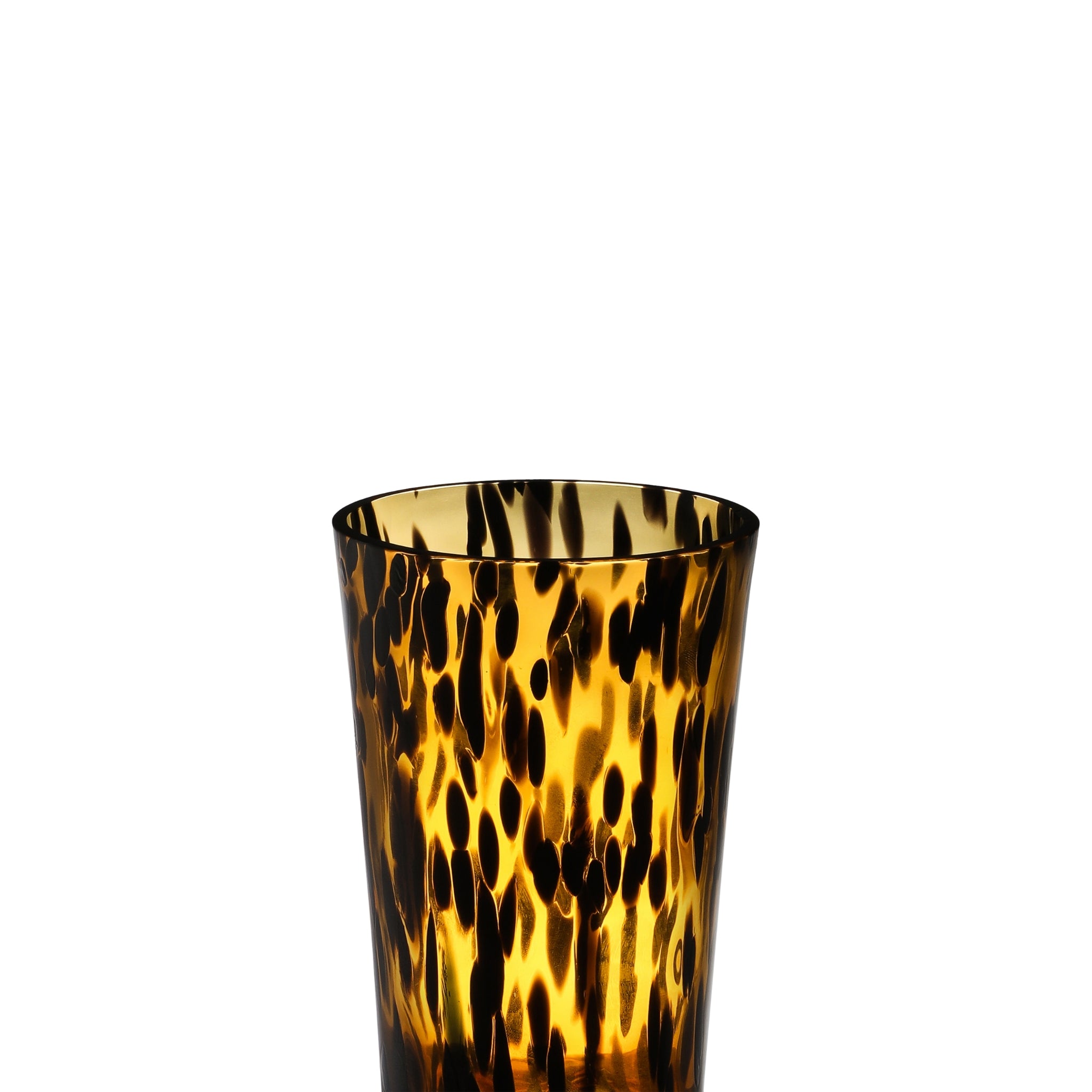 Carafe à vin léopard en verre de Murano de Dolce & Gabbana Casa