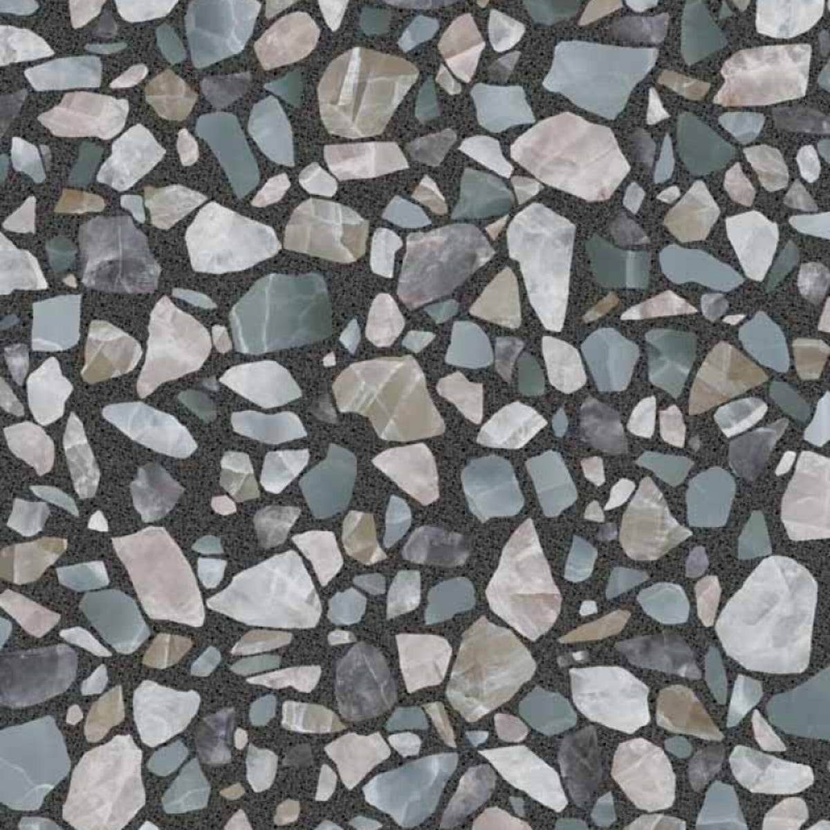 Céramique Dark Shards Collection Gemstone de Versace Ceramics