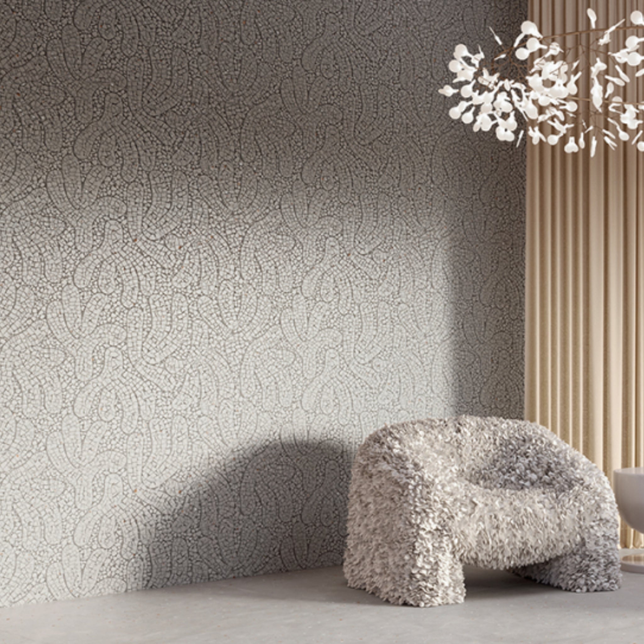 Céramique Egg Scape Cloistered Dove Concrete de Moooi Ceramic Surfaces