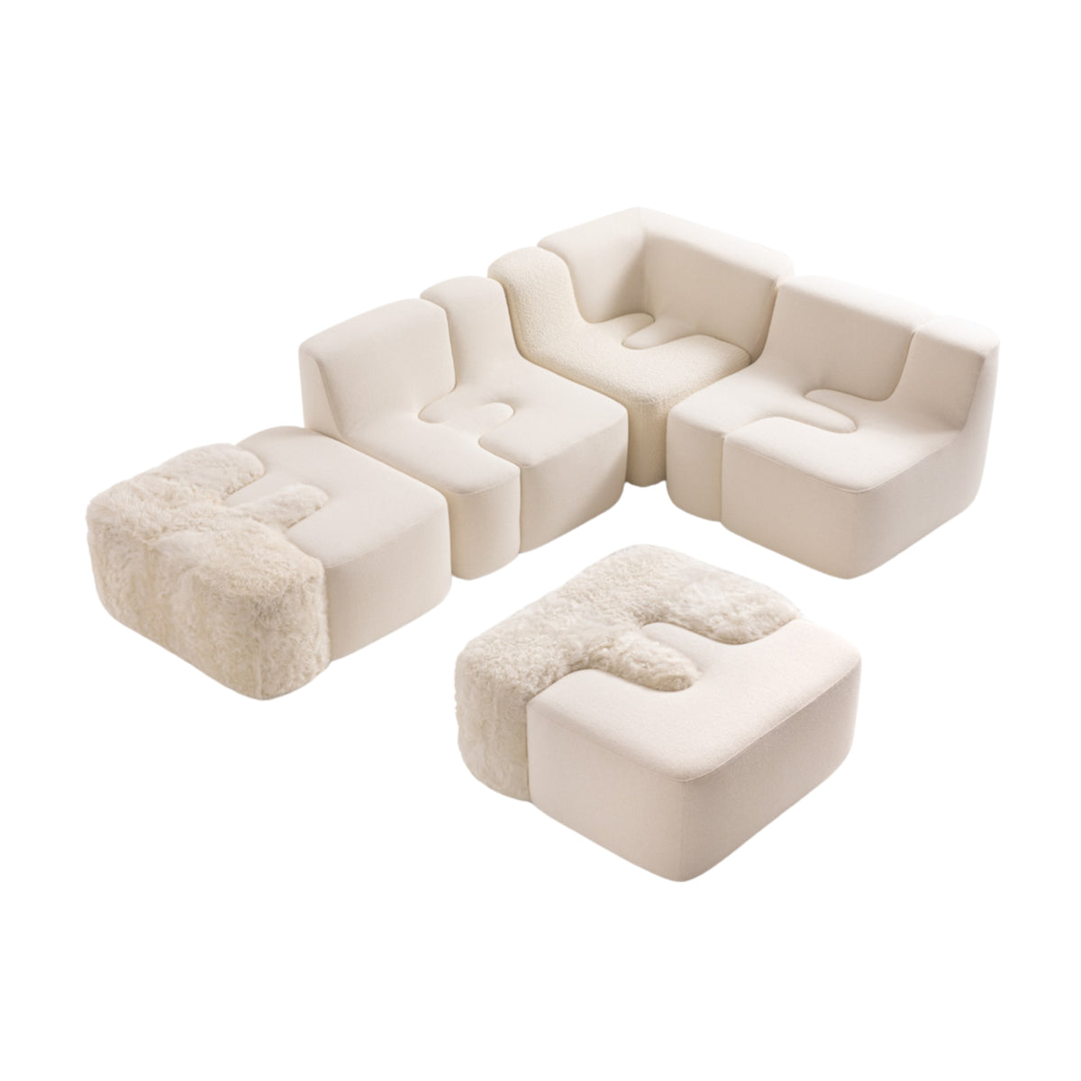 Canapé Modulaire Fendi F-Affair de Fendi Casa