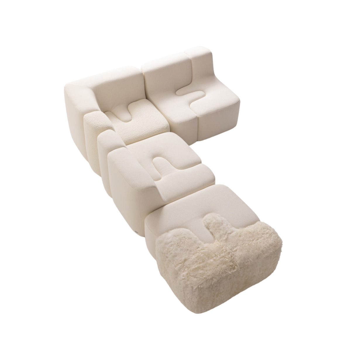 Canapé Modulaire Fendi F-Affair de Fendi Casa