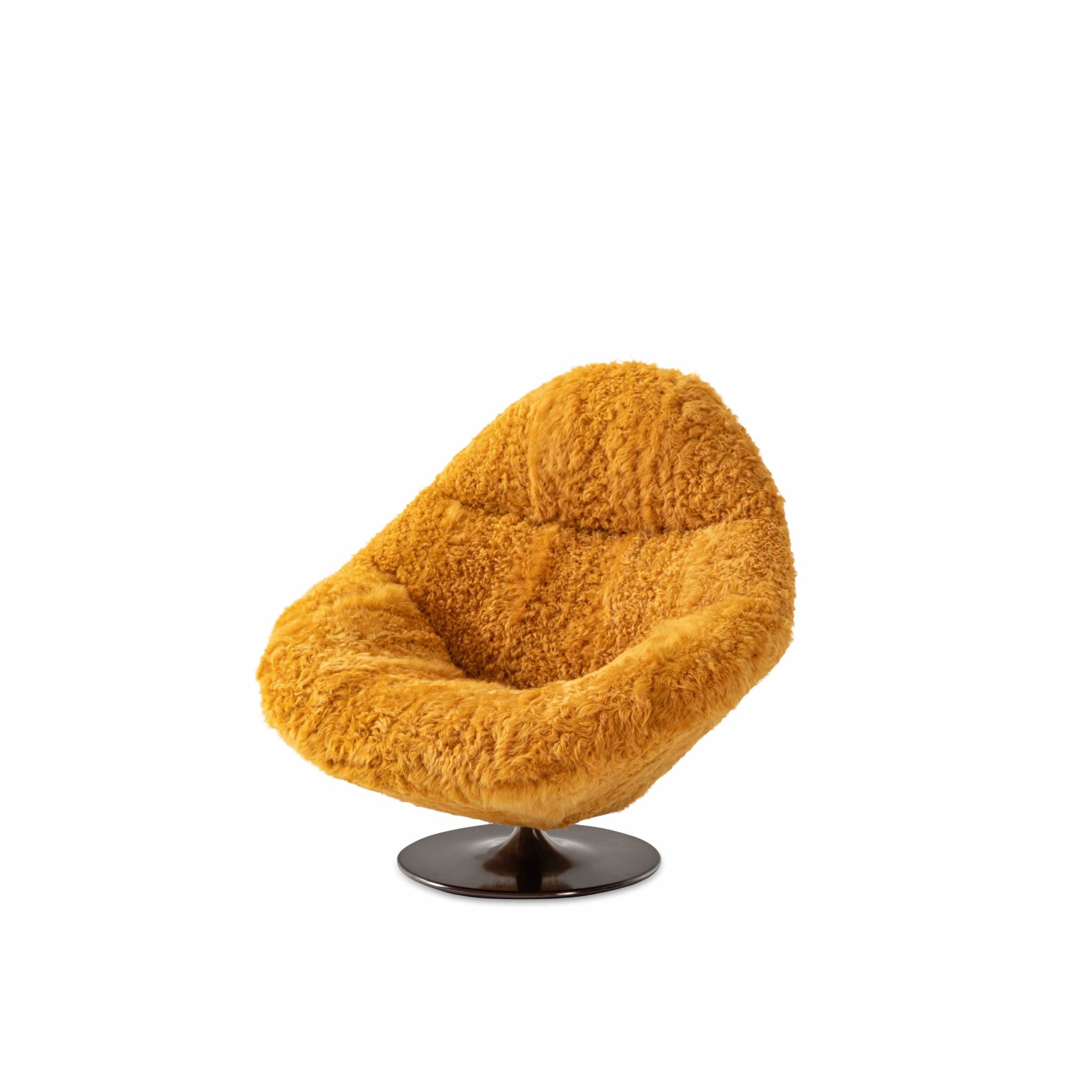 Fauteuil pivotant Groove & Groovy de Fendi Casa